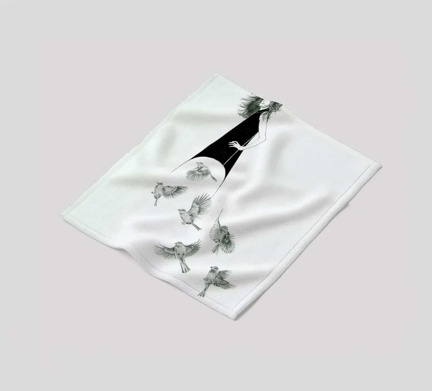 B2 fleece blanket by youdesignme