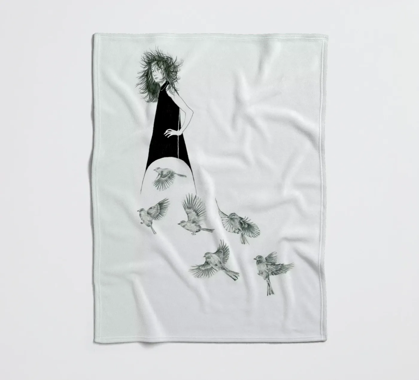 B2 fleece blanket by youdesignme