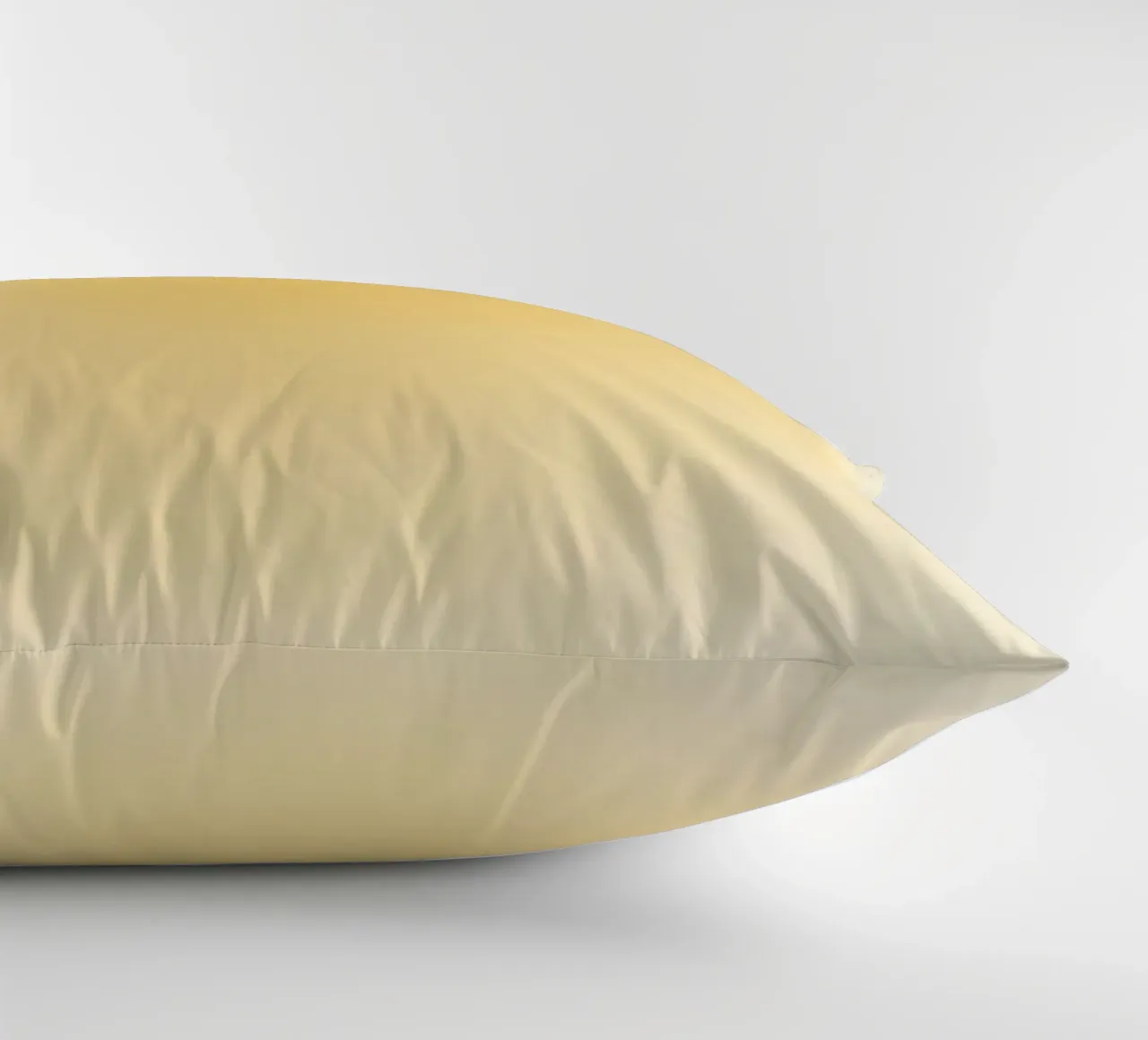 "Protect Your Peace" Golden Aura Gradient Abstract Art decorative cushion by homdeco