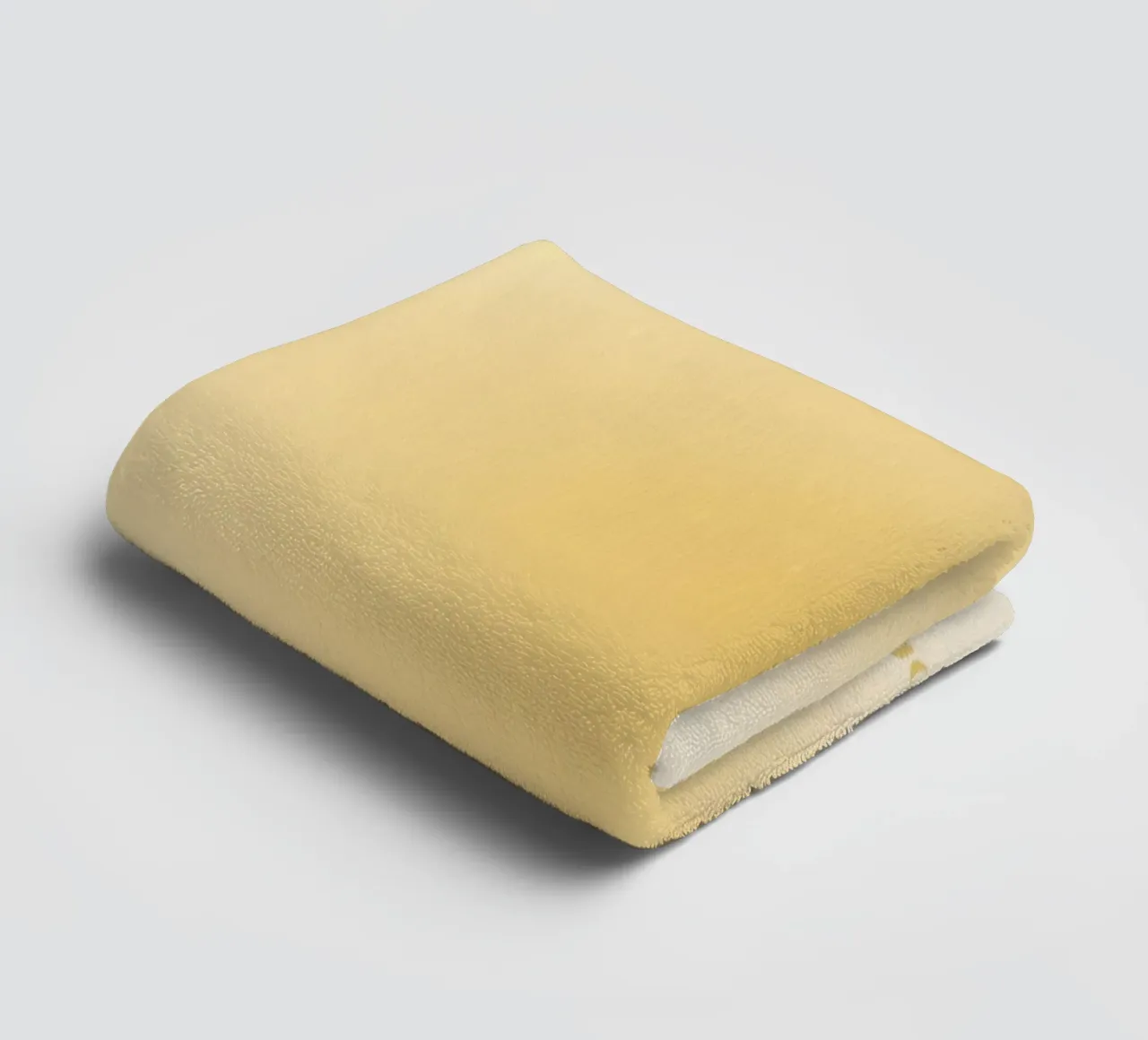 "Bescherm je vrede" Gouden Aura Kleurverloop Abstracte Kunst badhanddoek van homdeco