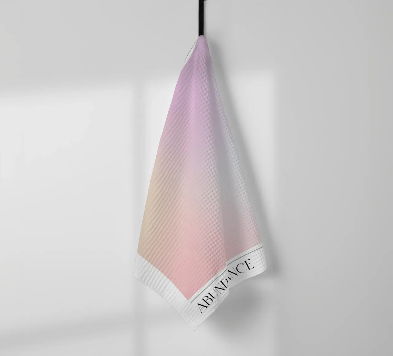 "Overvloed" Pastelverloop Aura Art Print 2023 theedoek van homdeco