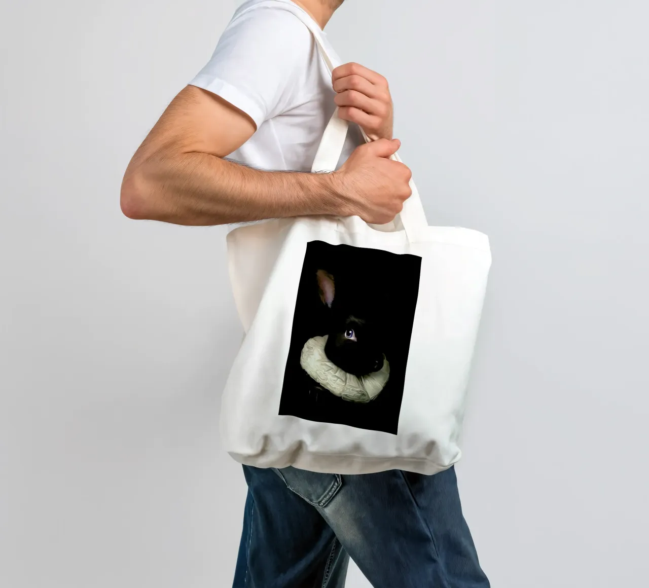 Harper borsa in juta da Tein Lucasson