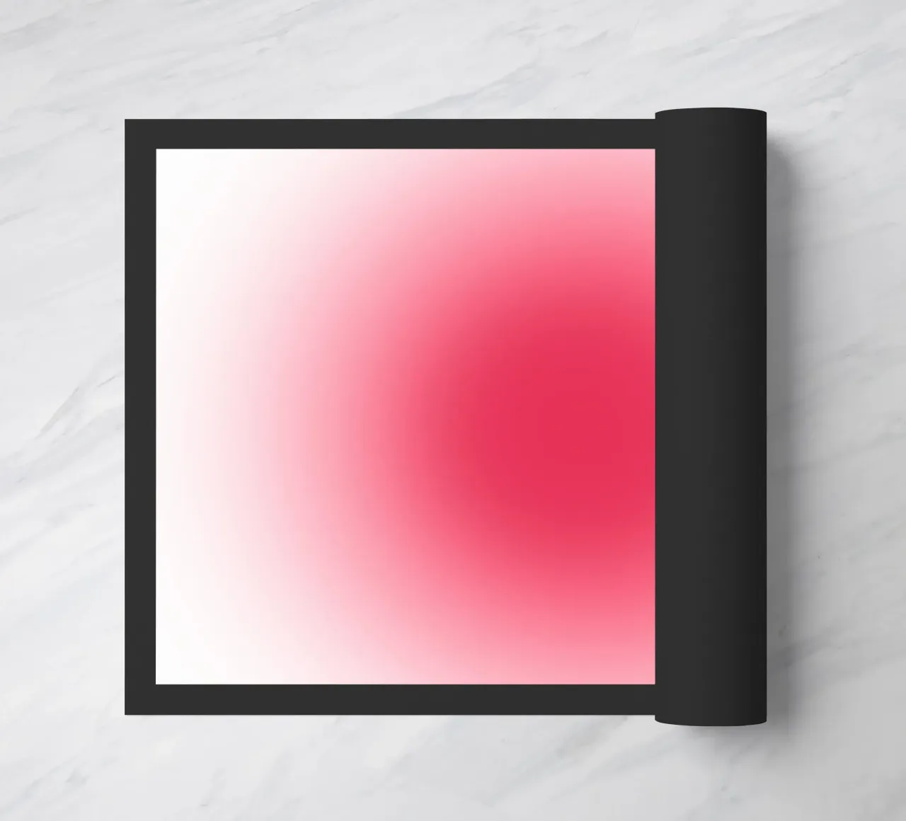 Poster artistico "PURPOSE" Live with Purpose Aura Fuchsia zerbino da homdeco