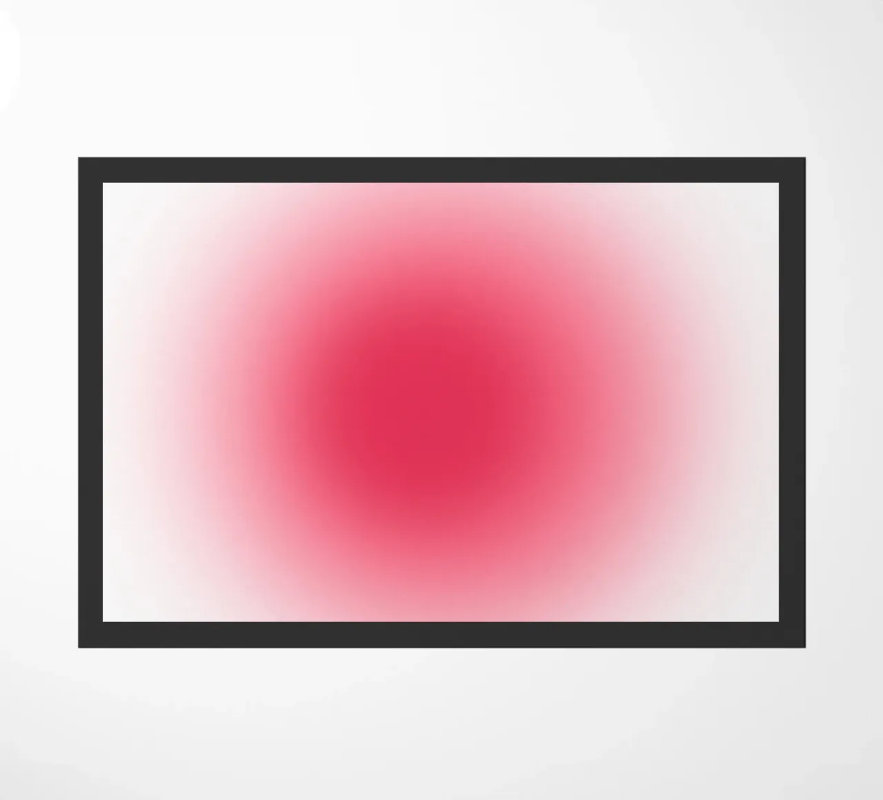 Poster artistico "PURPOSE" Live with Purpose Aura Fuchsia zerbino da homdeco