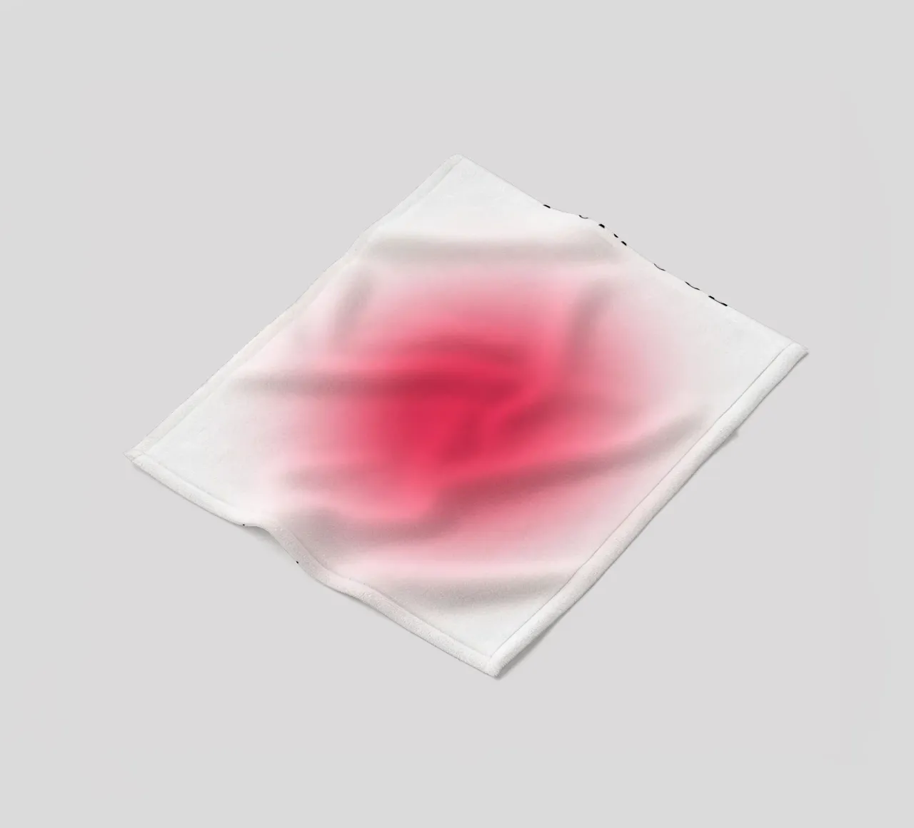 Poster artistico "PURPOSE" Live with Purpose Aura Fuchsia coperta in pile da homdeco