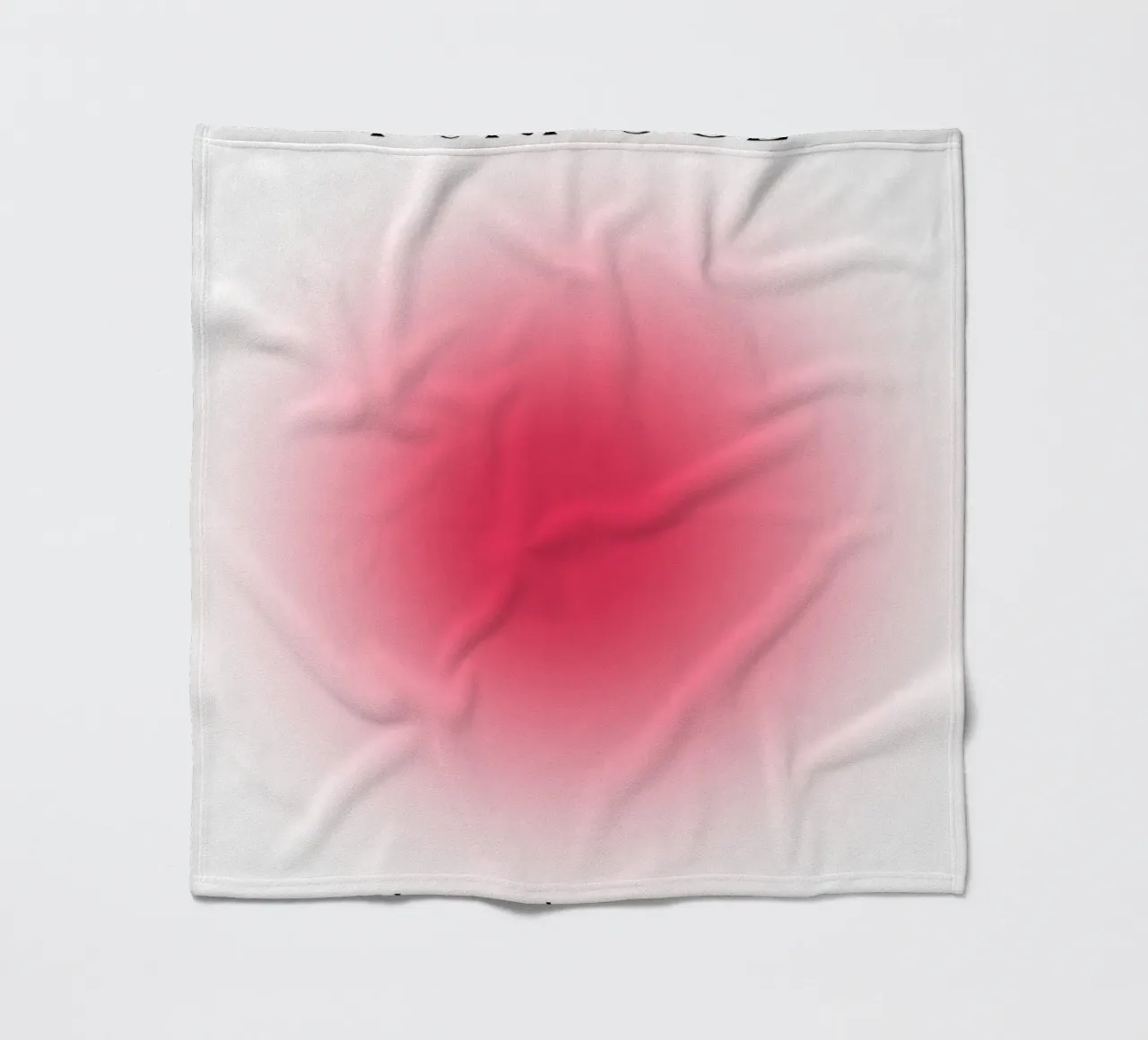 Poster artistico "PURPOSE" Live with Purpose Aura Fuchsia coperta in pile da homdeco