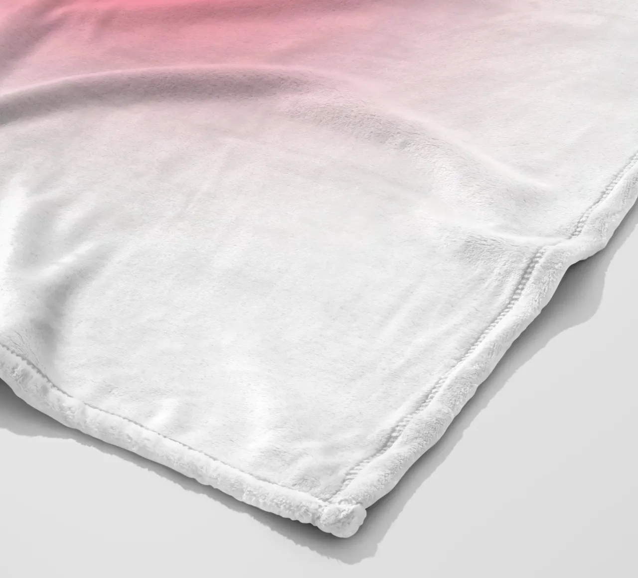 Levendige Fuchsia Roze Aura Verloop Abstracte Kunstdruk fleecedeken van homdeco