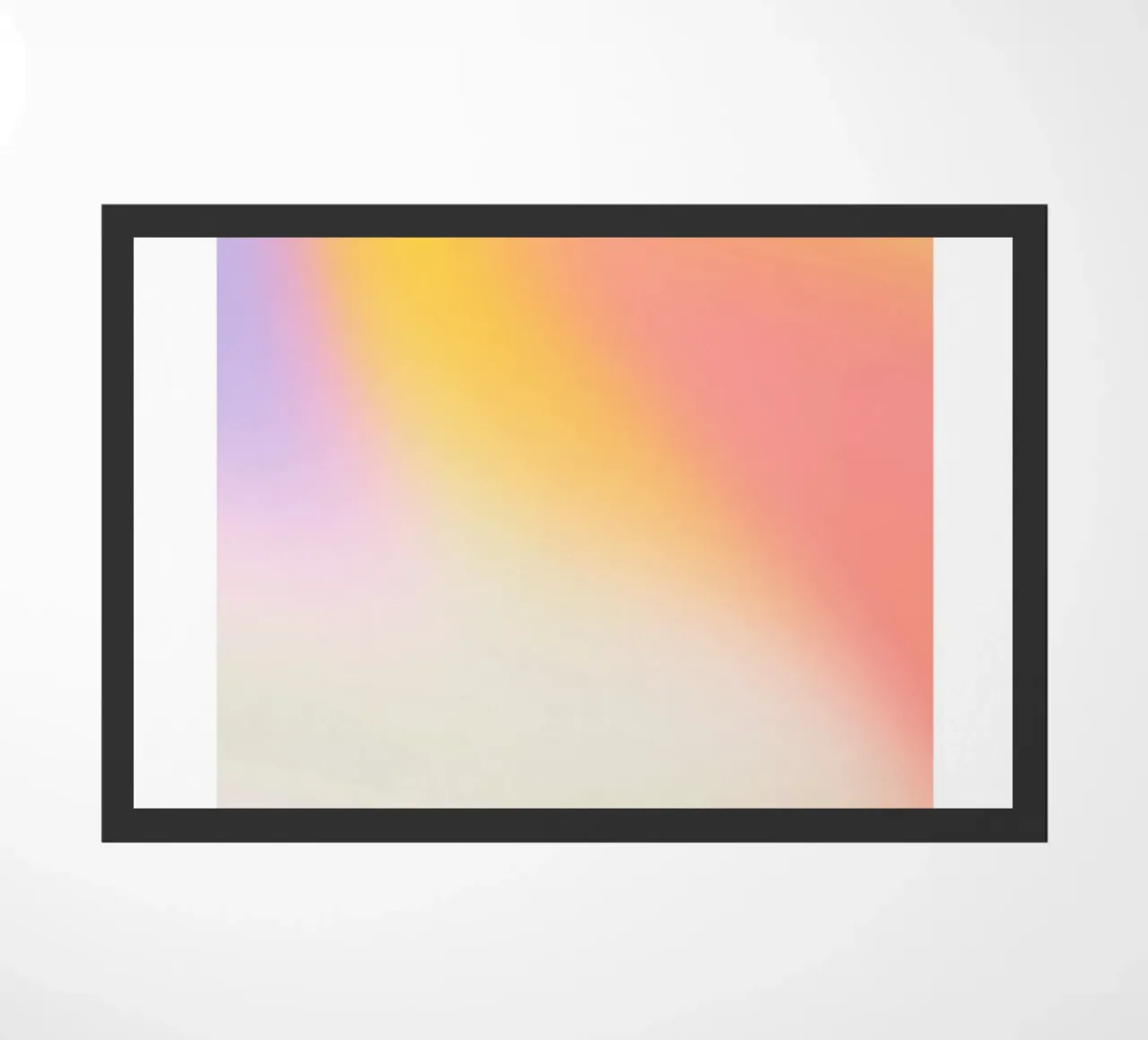 "Spirituele Energie" Positieve Aura Kleurverloop Poster 2023 deurmat van homdeco