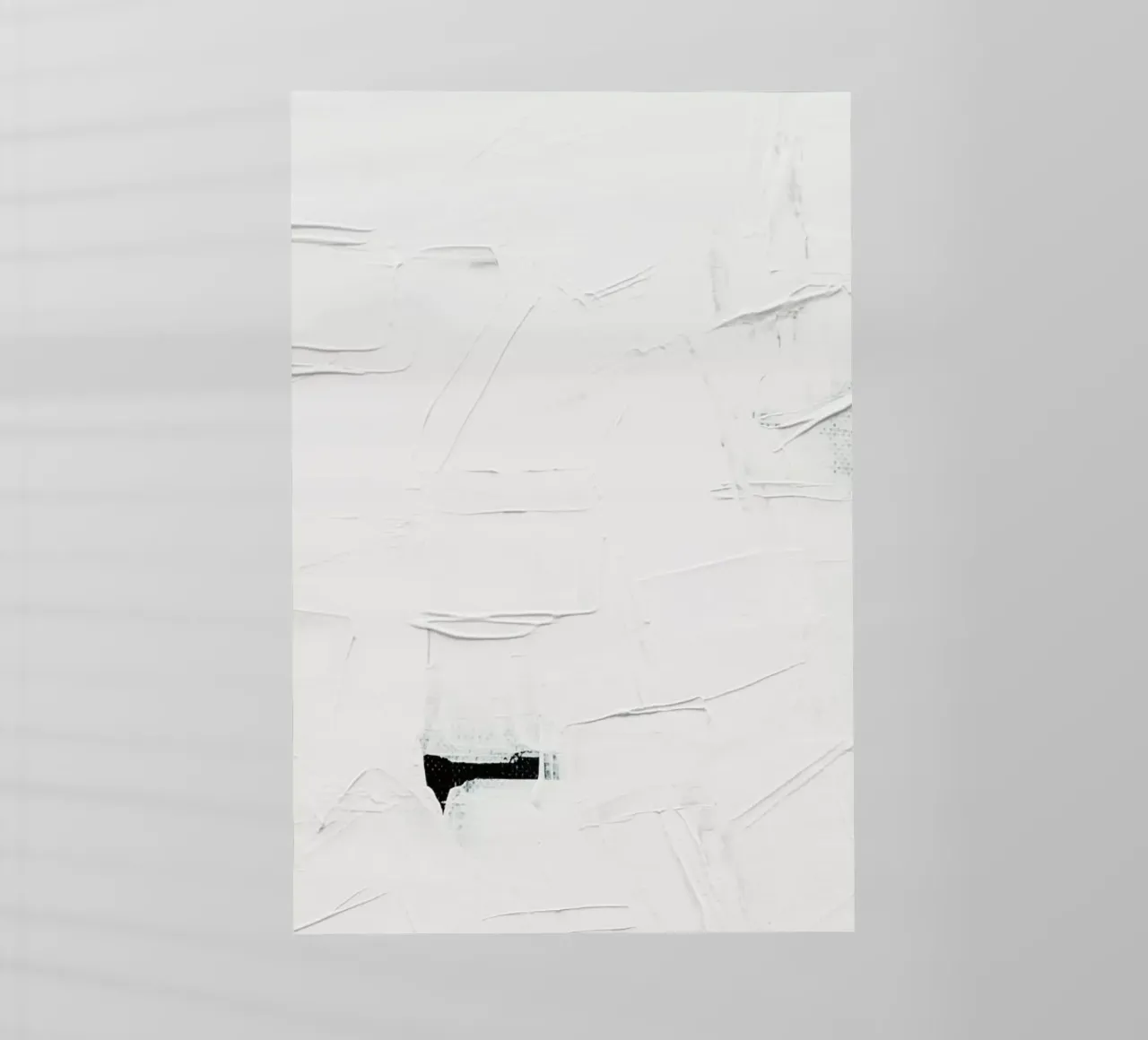 Minimal White Abstract pellicola backlit da Ingrid Beddoes