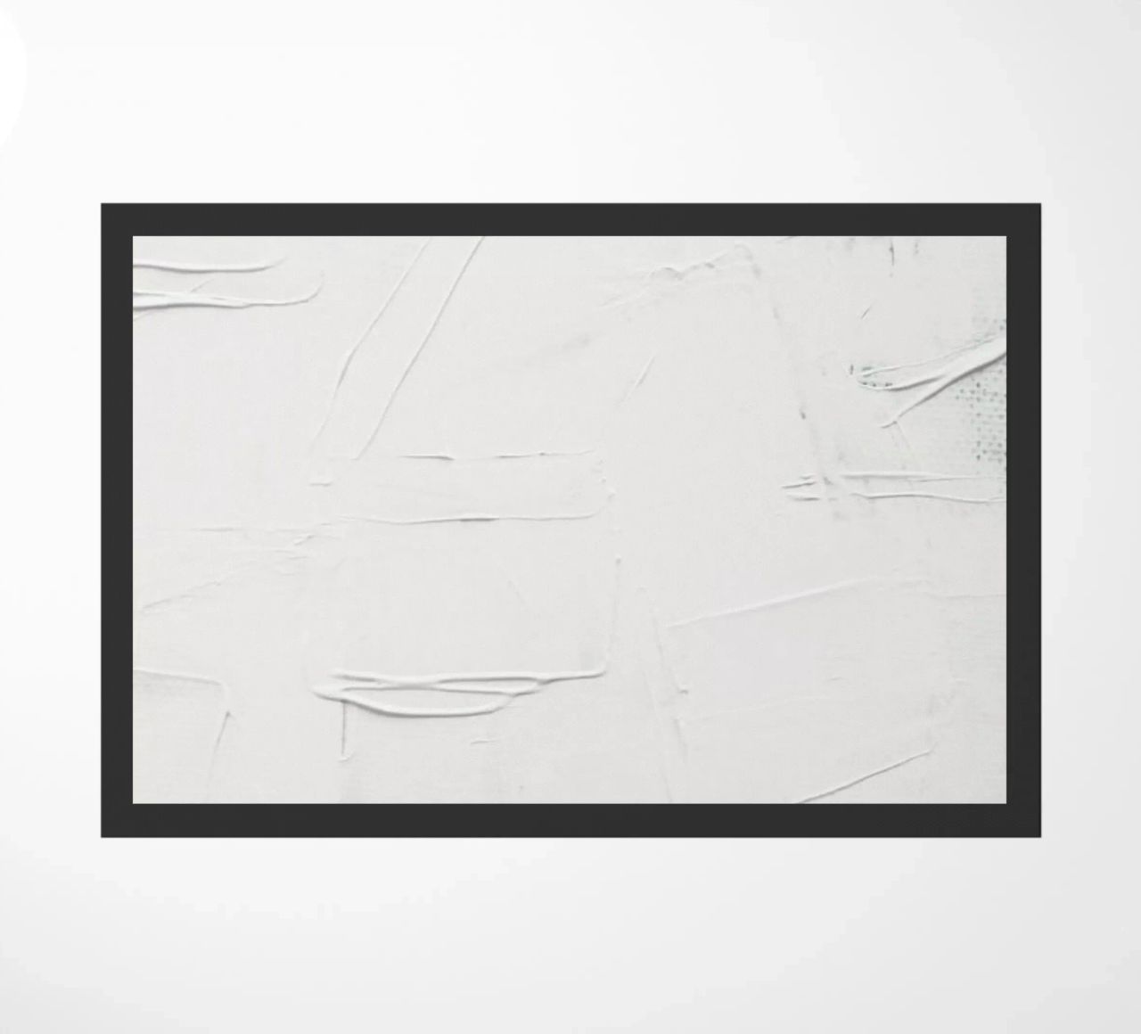 Minimal White Abstract zerbino da Ingrid Beddoes