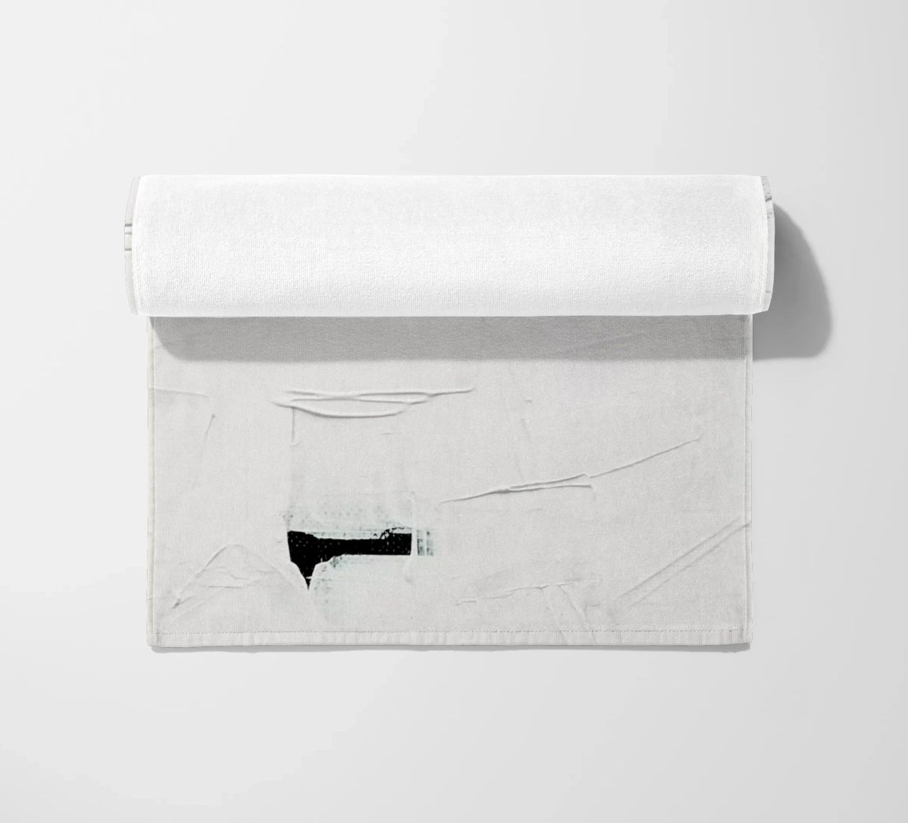 Minimal White Abstract telo mare da Ingrid Beddoes