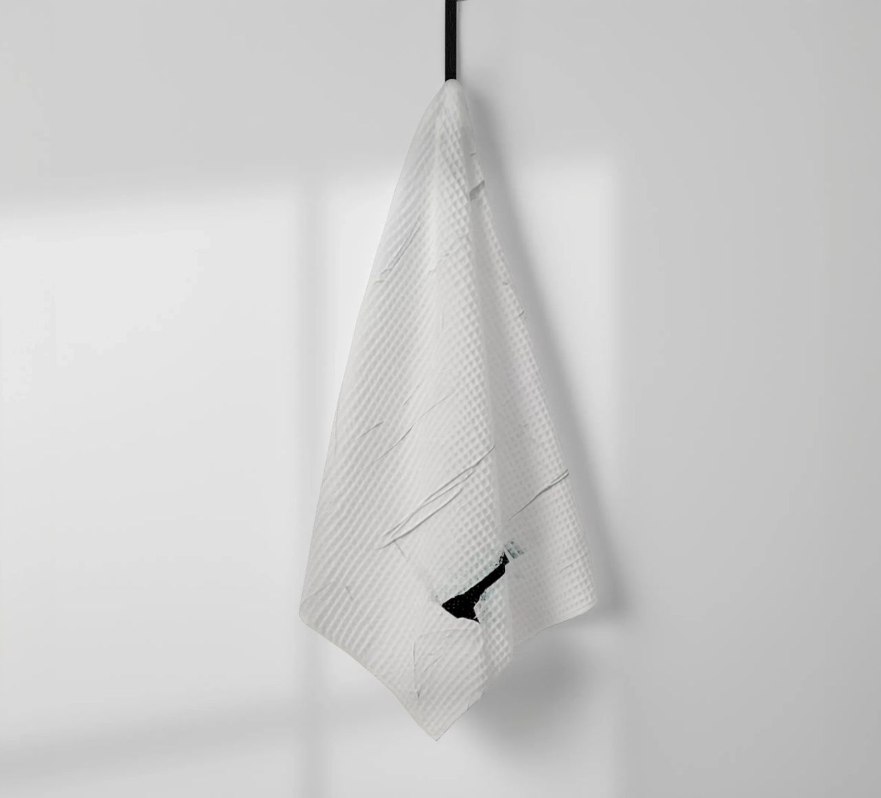 Minimal White Abstract canovaccio da cucina da Ingrid Beddoes