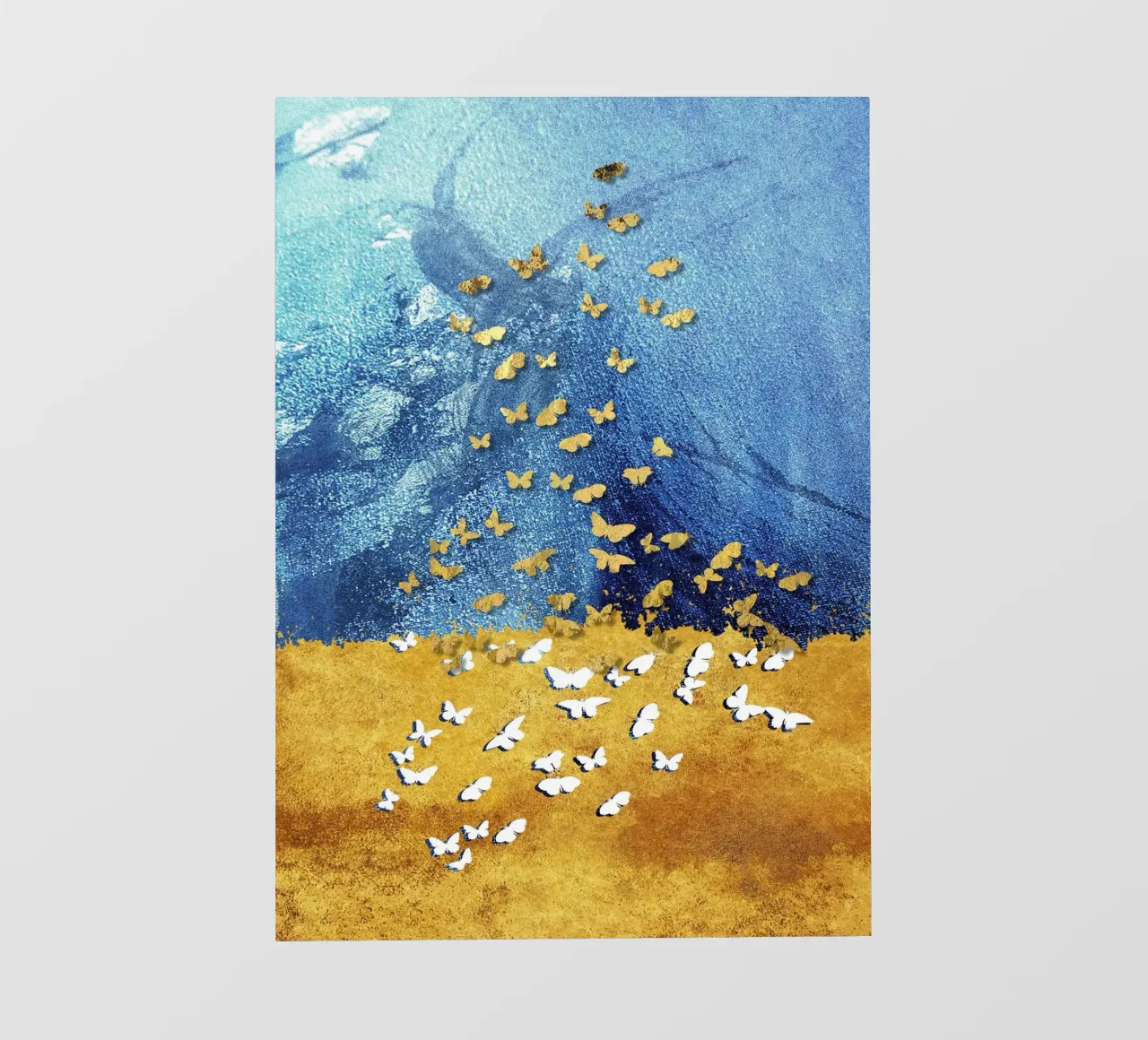 abstract butterfly telo in pvc da vintageshop