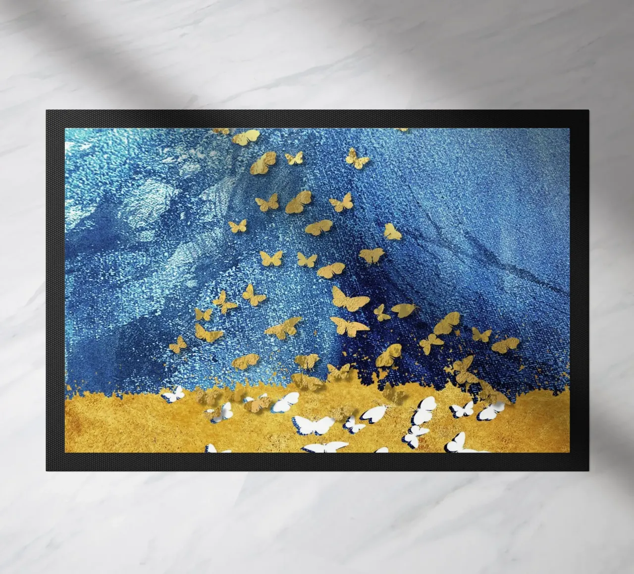 abstract butterfly zerbino da vintageshop