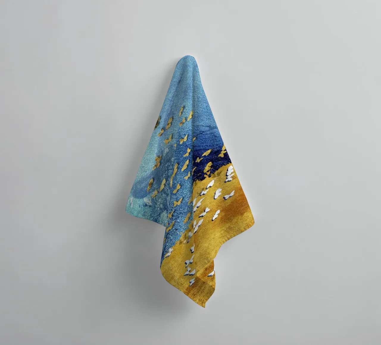 abstract butterfly asciugamano da bagno da vintageshop