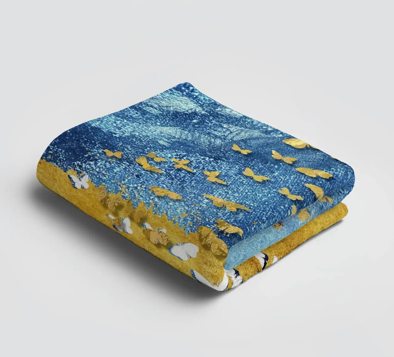 abstract butterfly asciugamano da bagno da vintageshop