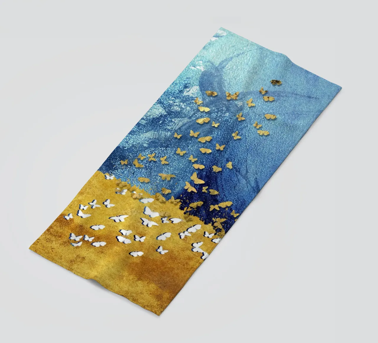 abstract butterfly telo mare da vintageshop