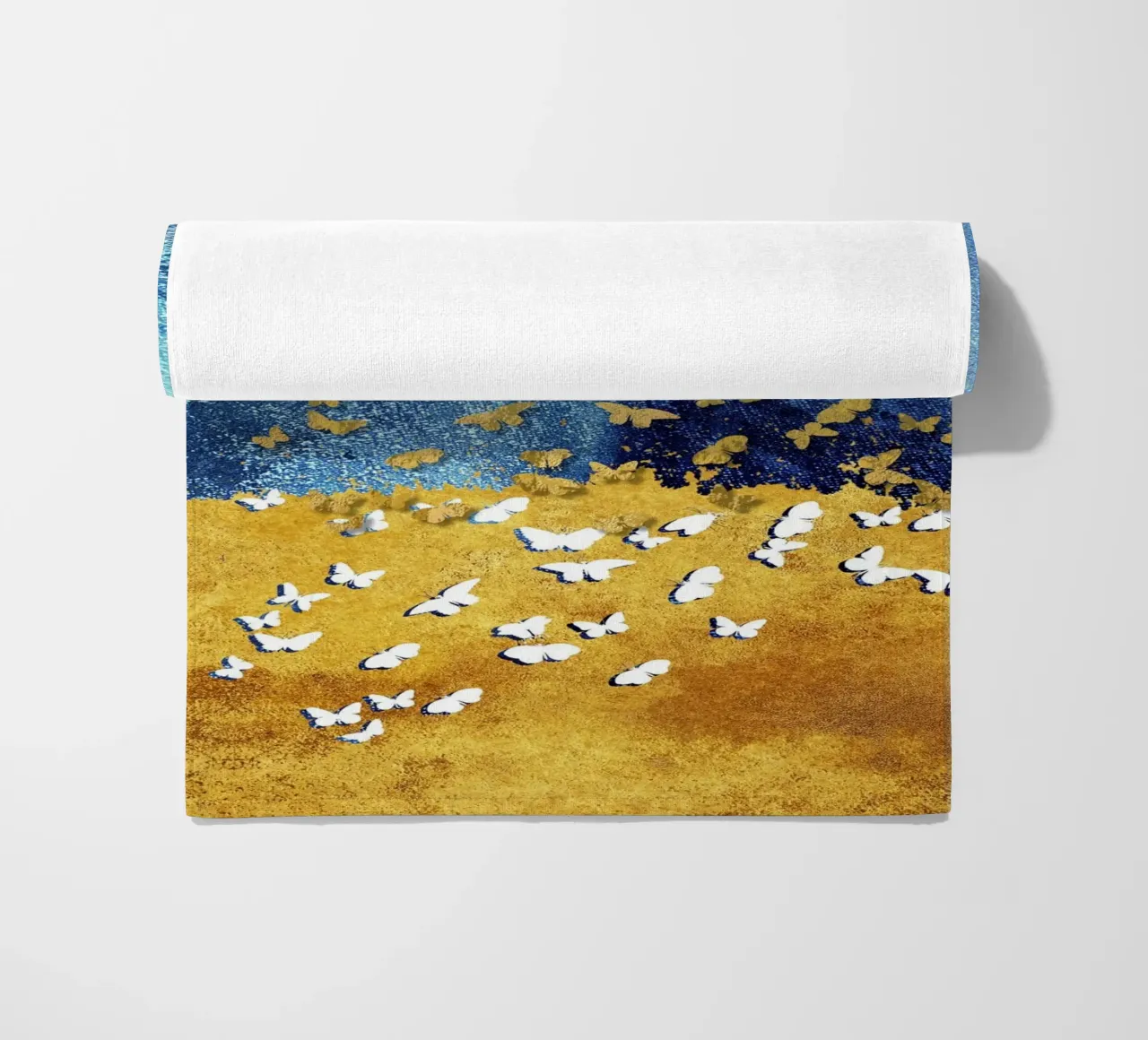 abstract butterfly telo mare da vintageshop