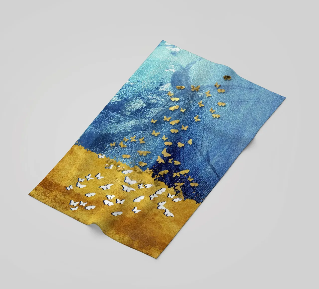 abstract butterfly telo mare da vintageshop
