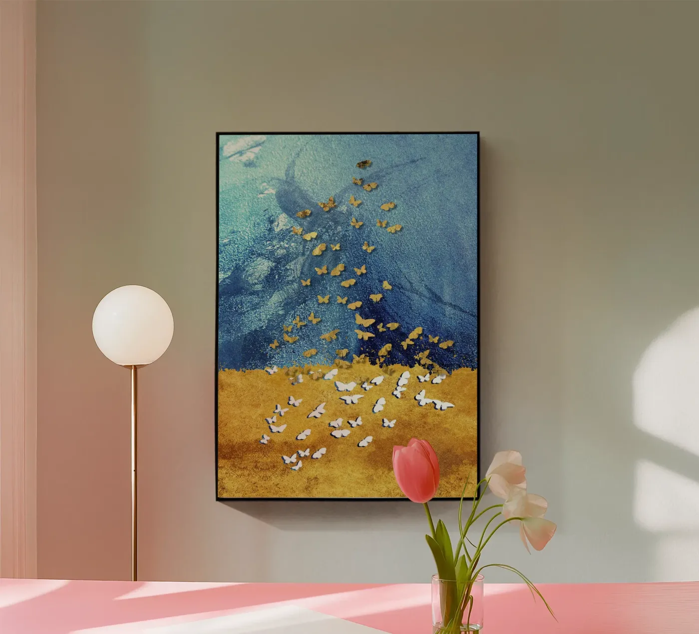 abstract butterfly plexiglass da vintageshop