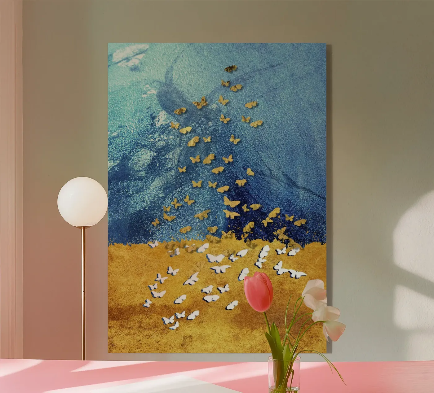 abstract butterfly plexiglass da vintageshop