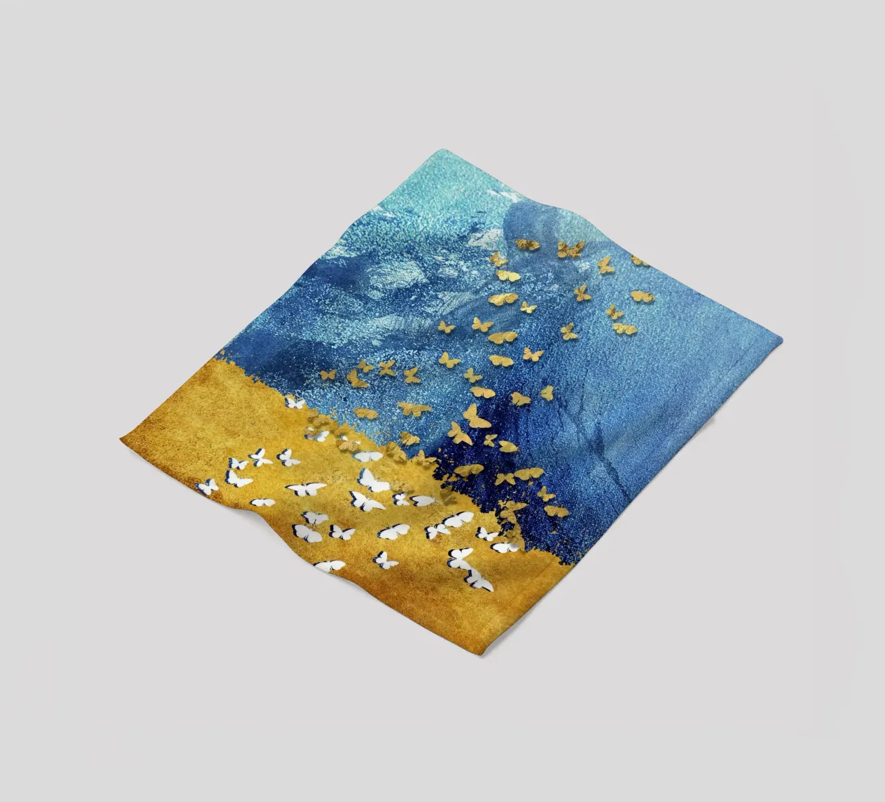 abstract butterfly coperta in pile da vintageshop