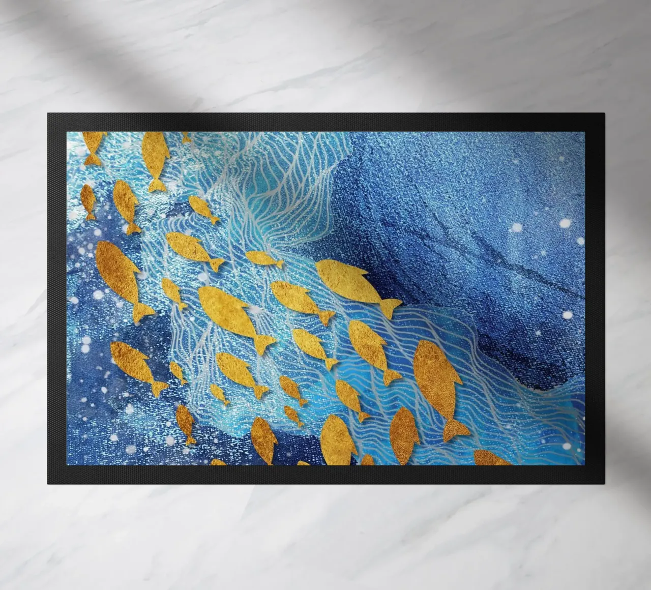 abstract fish zerbino da vintageshop