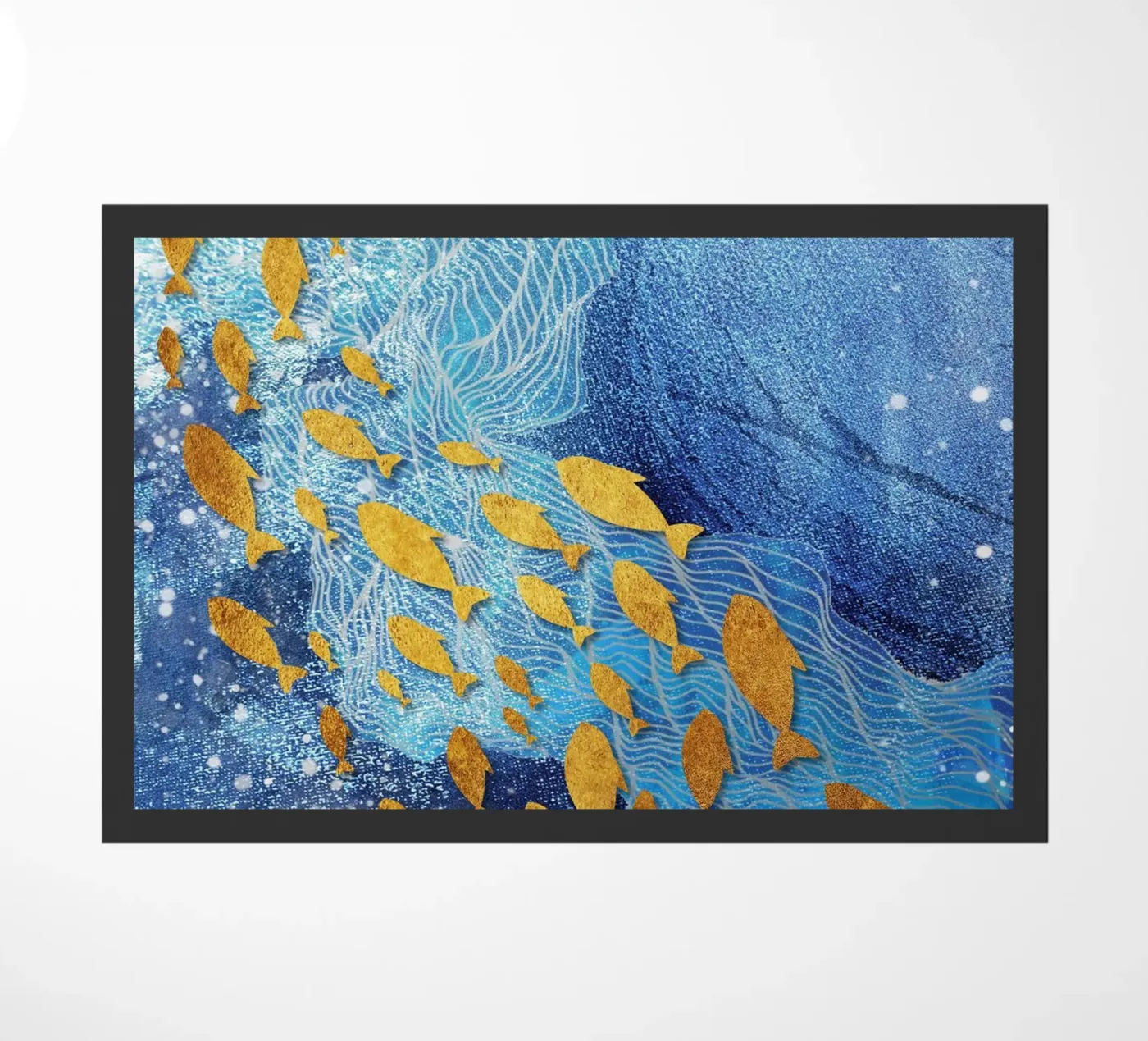 abstract fish zerbino da vintageshop