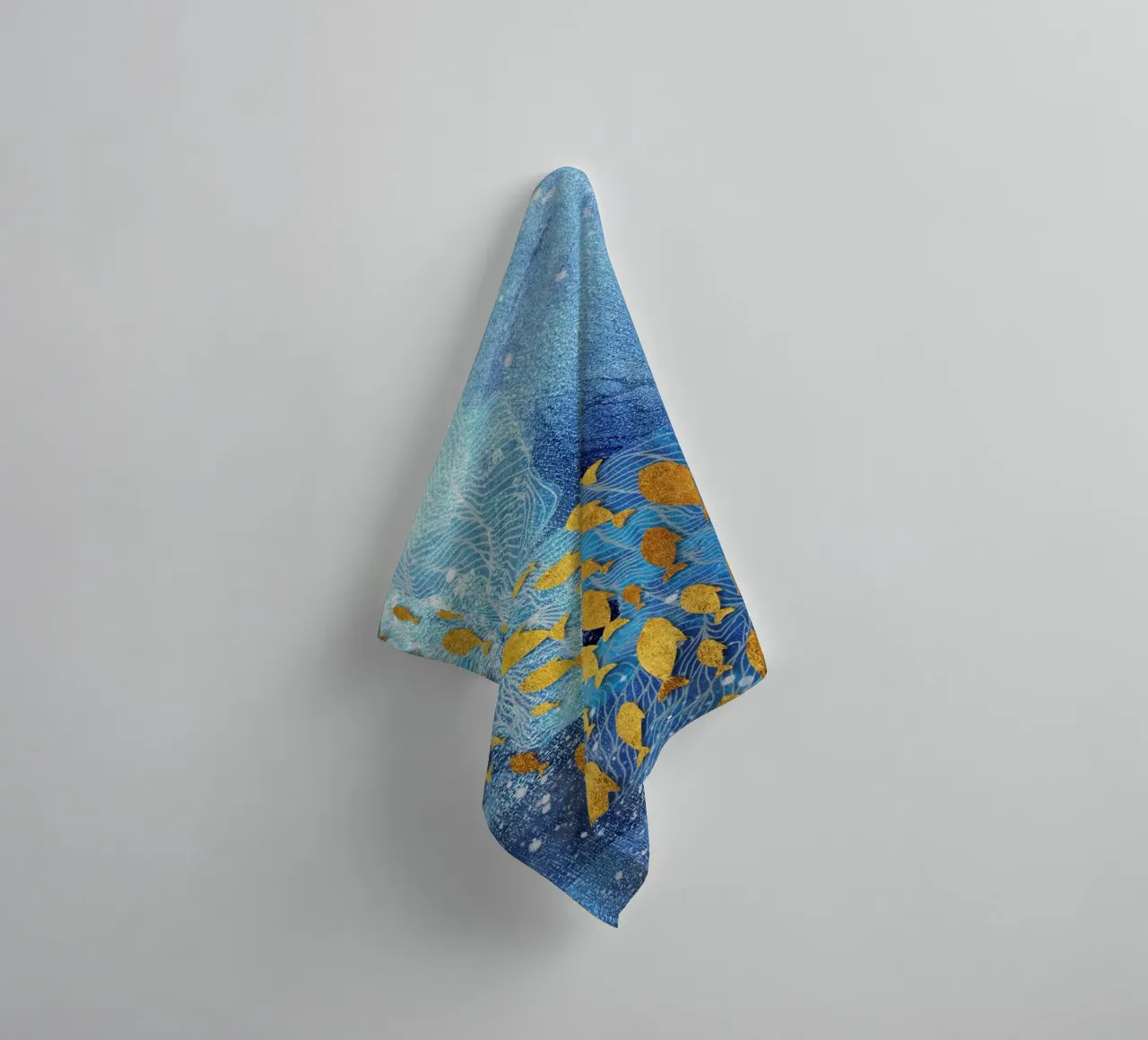 abstract fish asciugamano da bagno da vintageshop