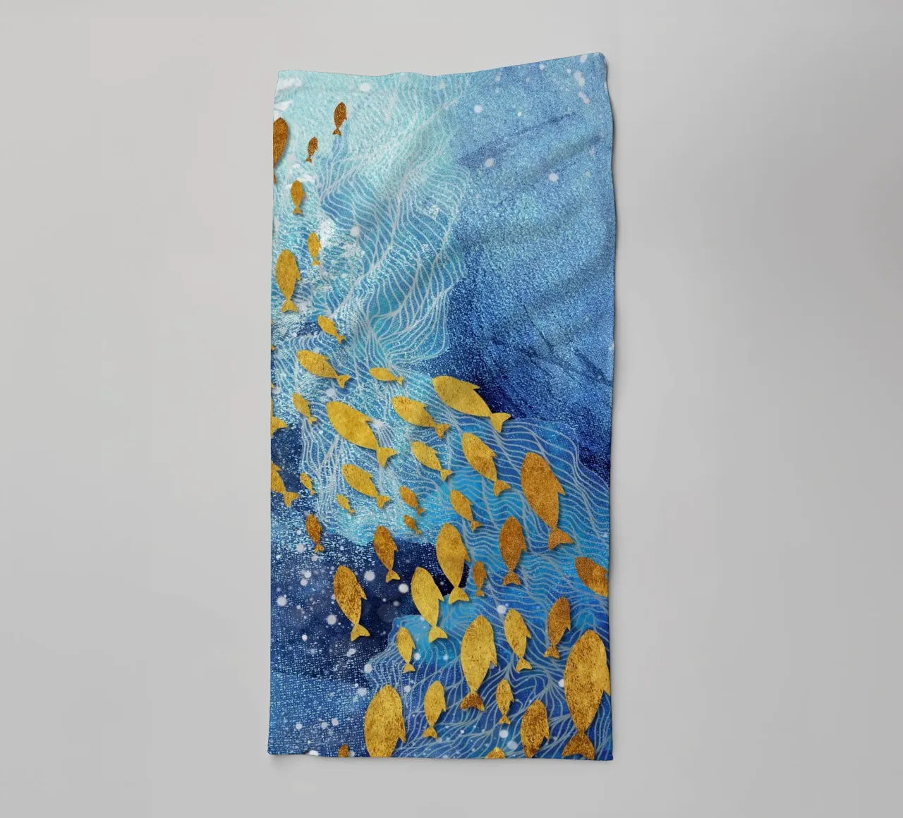 abstract fish asciugamano da bagno da vintageshop