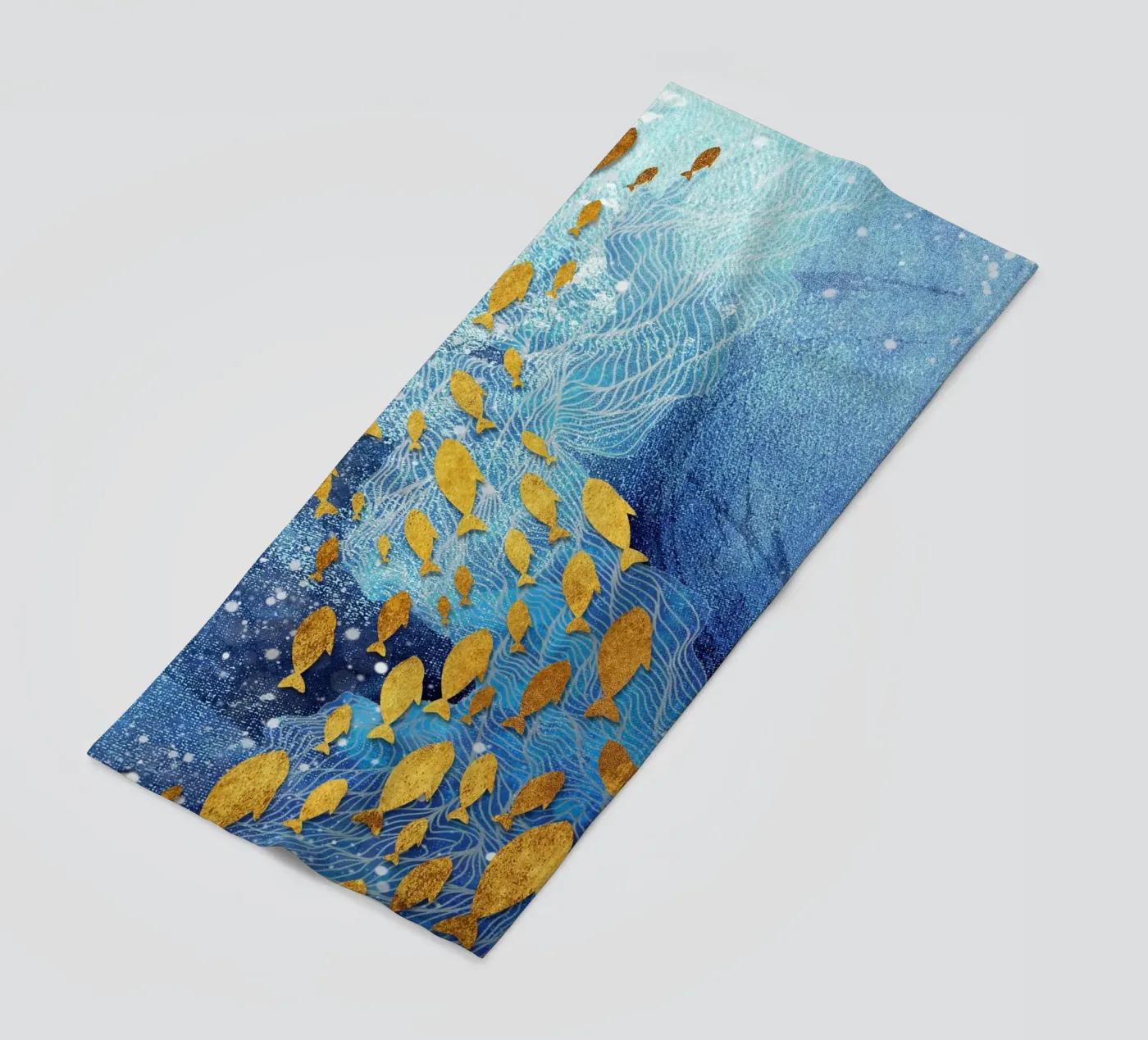 abstract fish telo mare da vintageshop