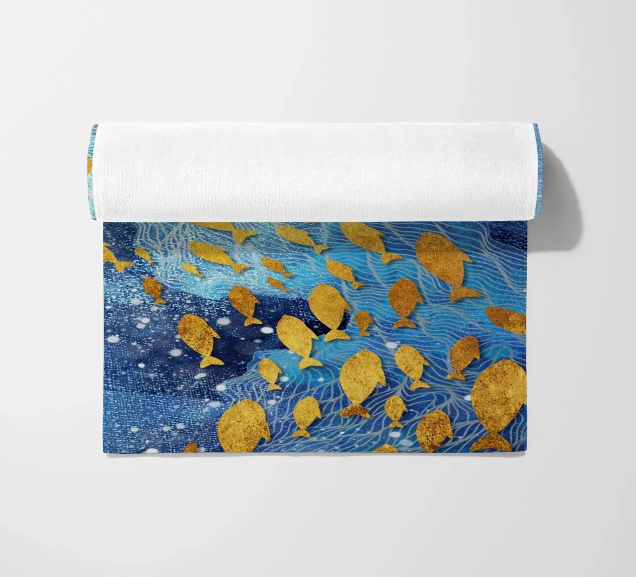 abstract fish telo mare da vintageshop