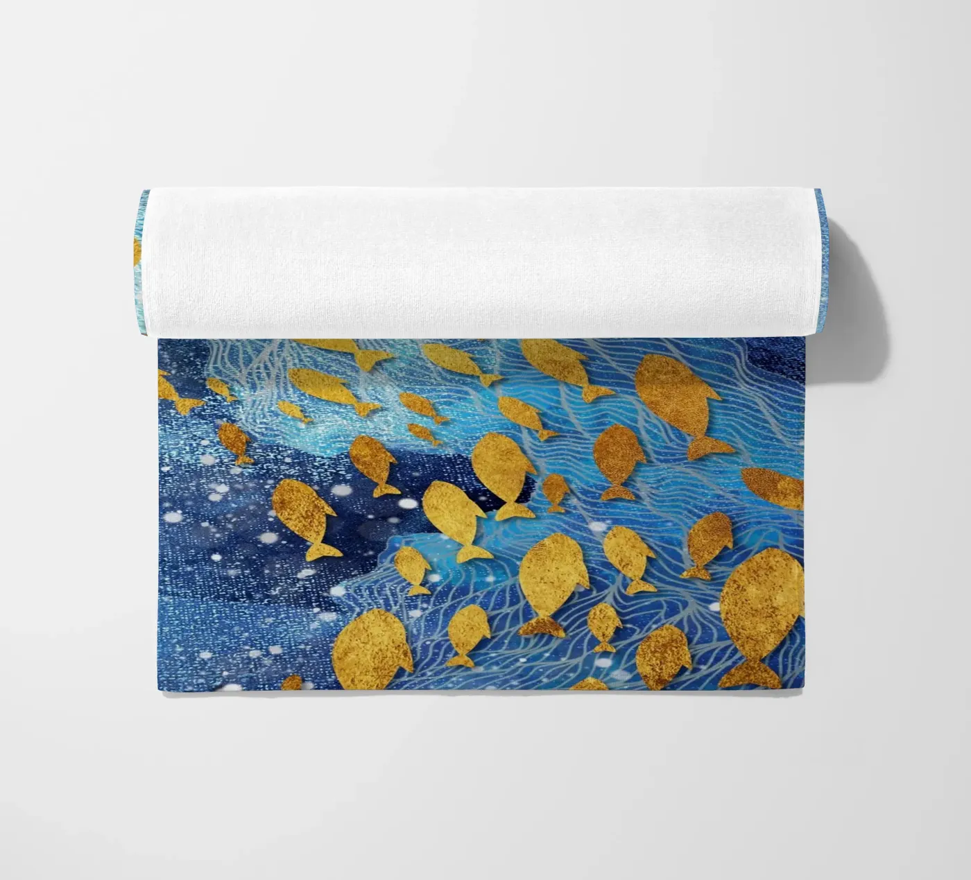 abstract fish telo mare da vintageshop