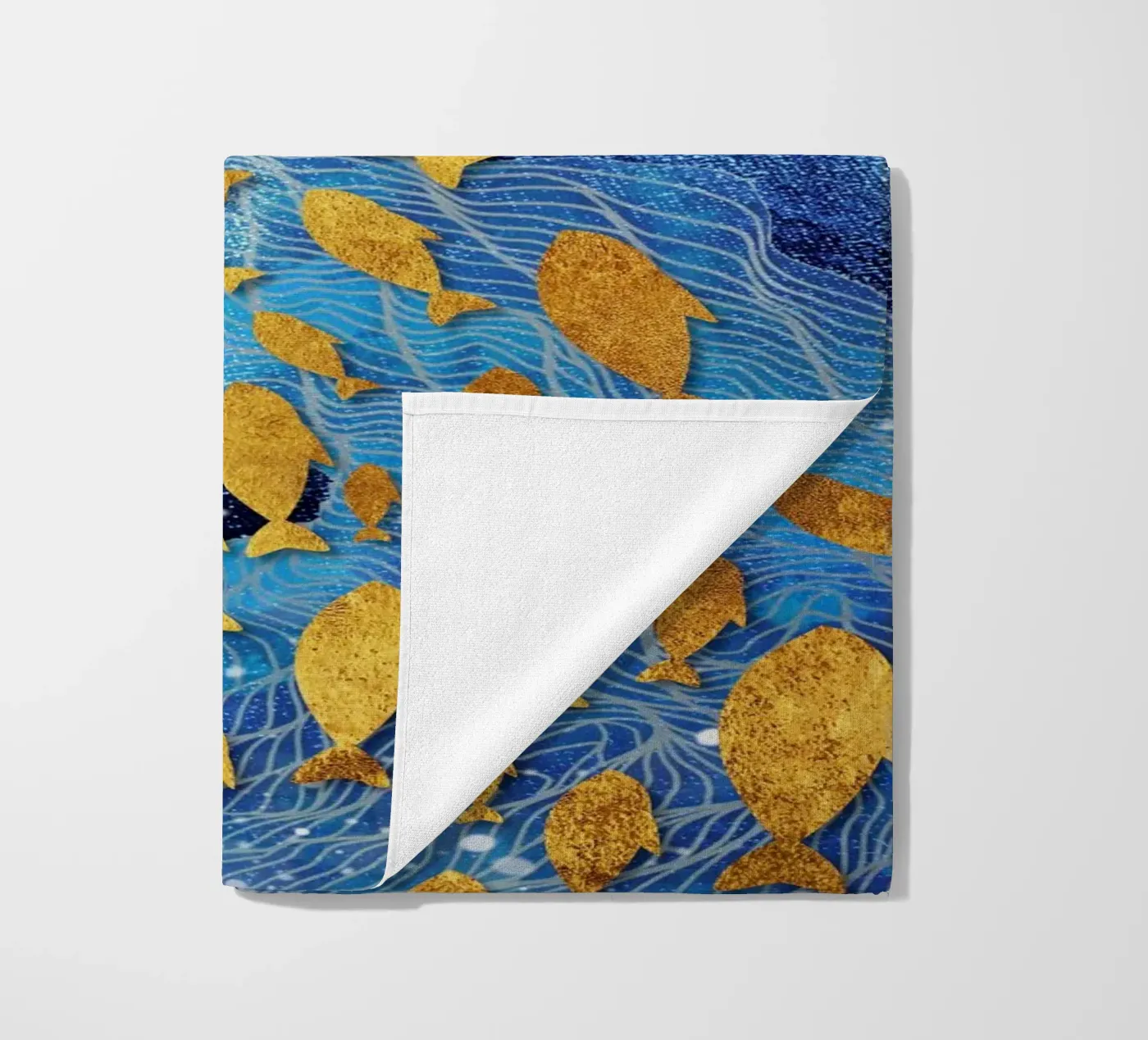 abstract fish telo mare da vintageshop