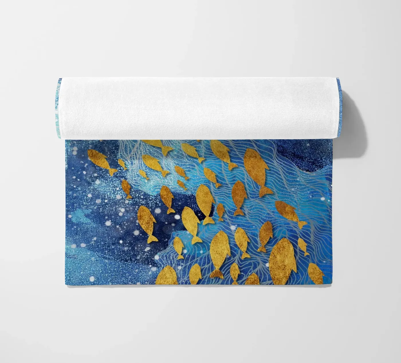 abstract fish telo mare da vintageshop