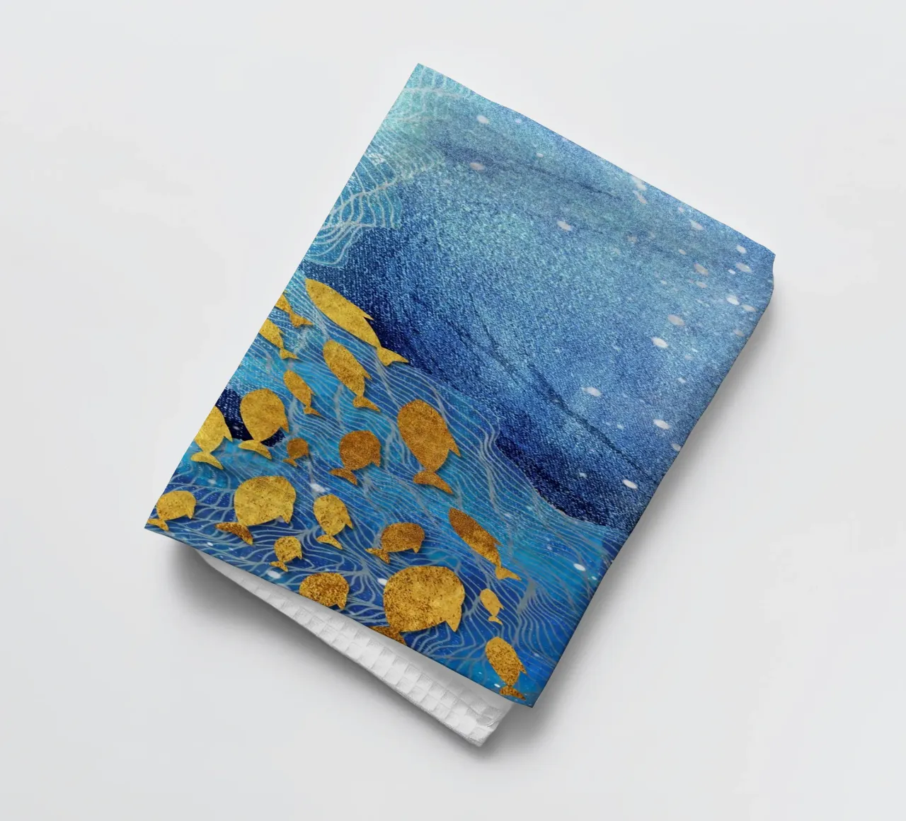 abstract fish canovaccio da cucina da vintageshop