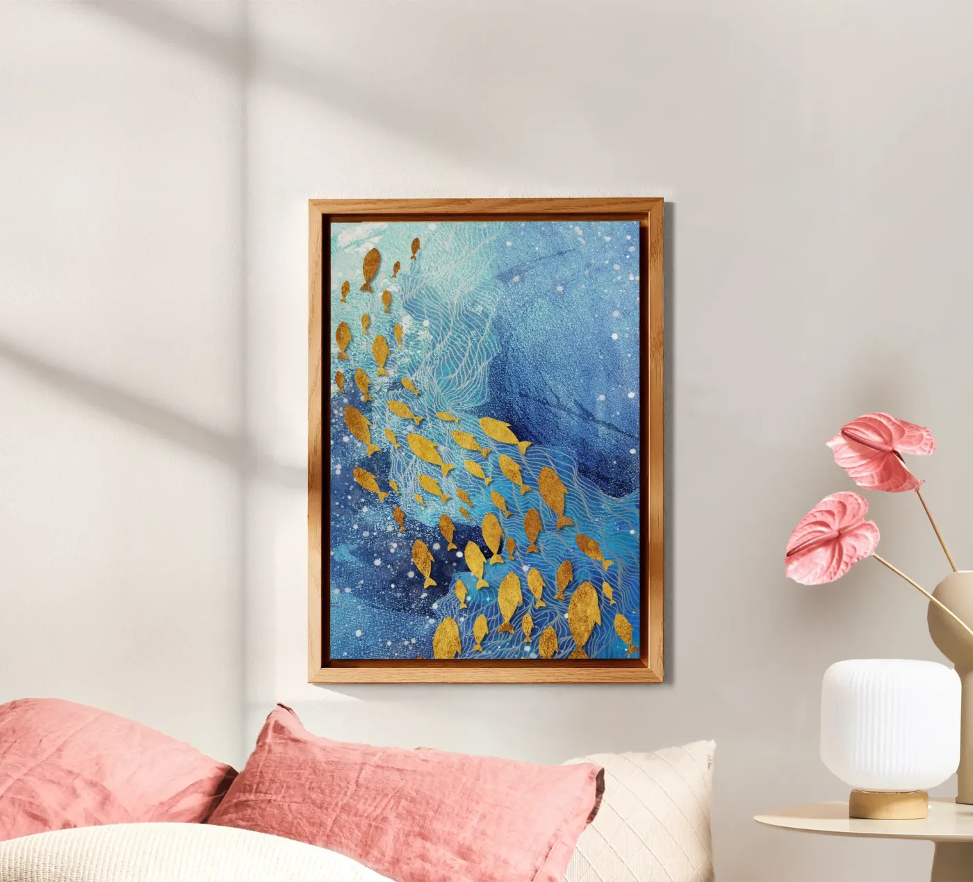 abstract fish pannello forex da vintageshop