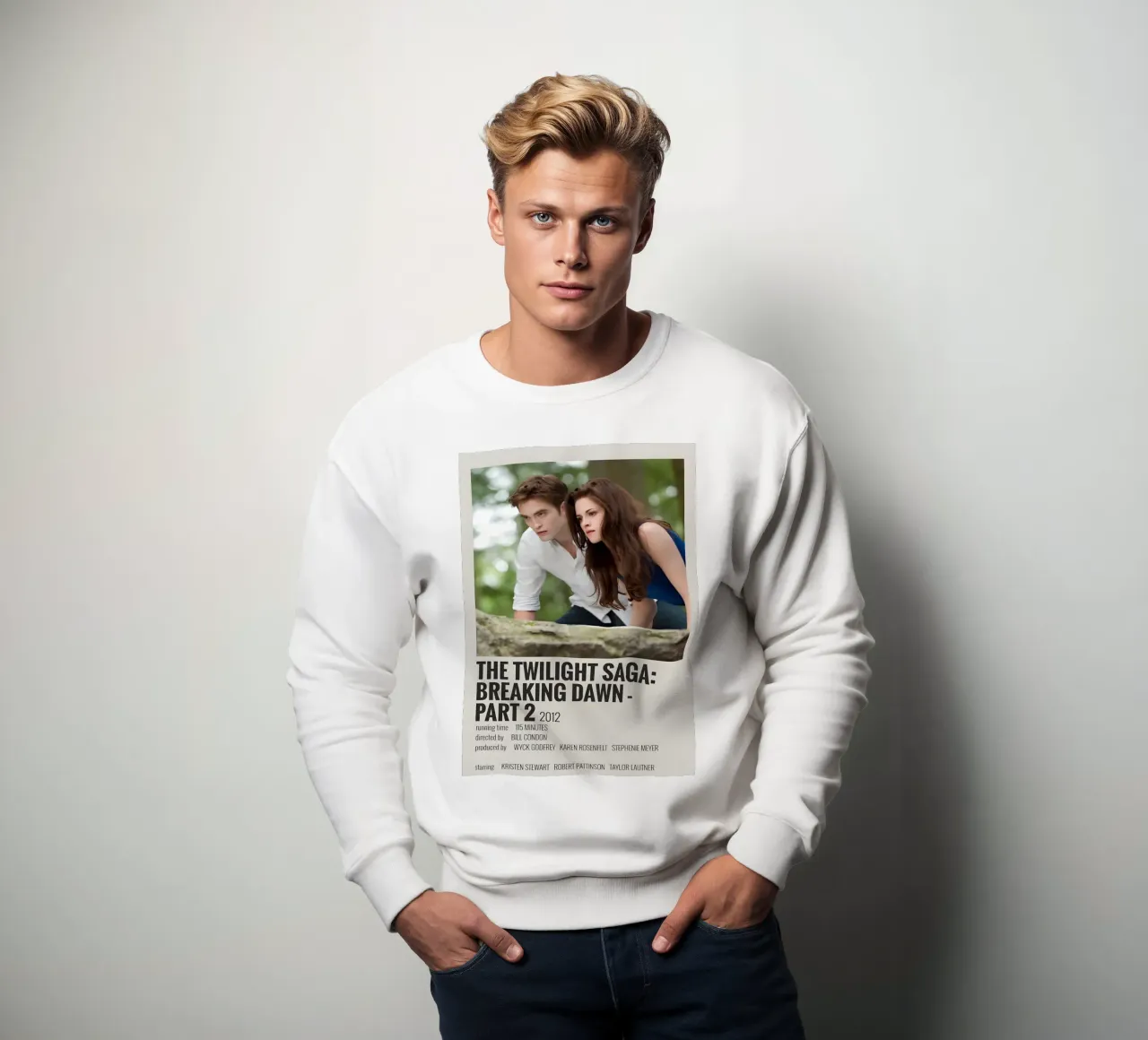 THE TWILIGHT SAGA BREAKING DAWN - PART 2 2012 felpa da MVFminimalist
