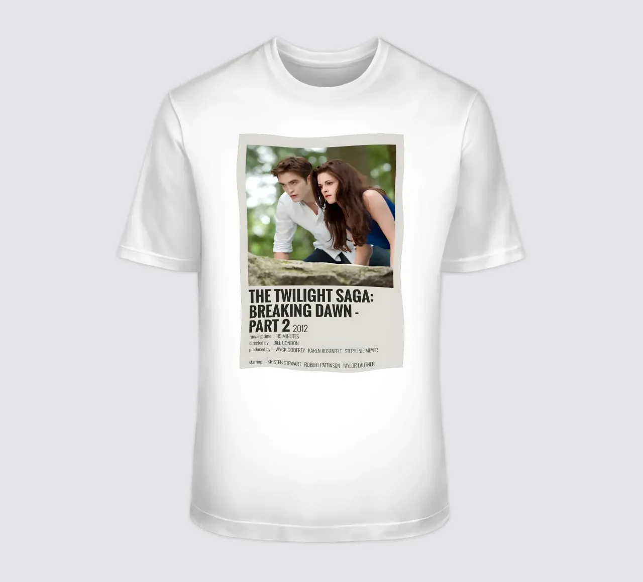 THE TWILIGHT SAGA BREAKING DAWN - PART 2 2012 t-shirt da MVFminimalist