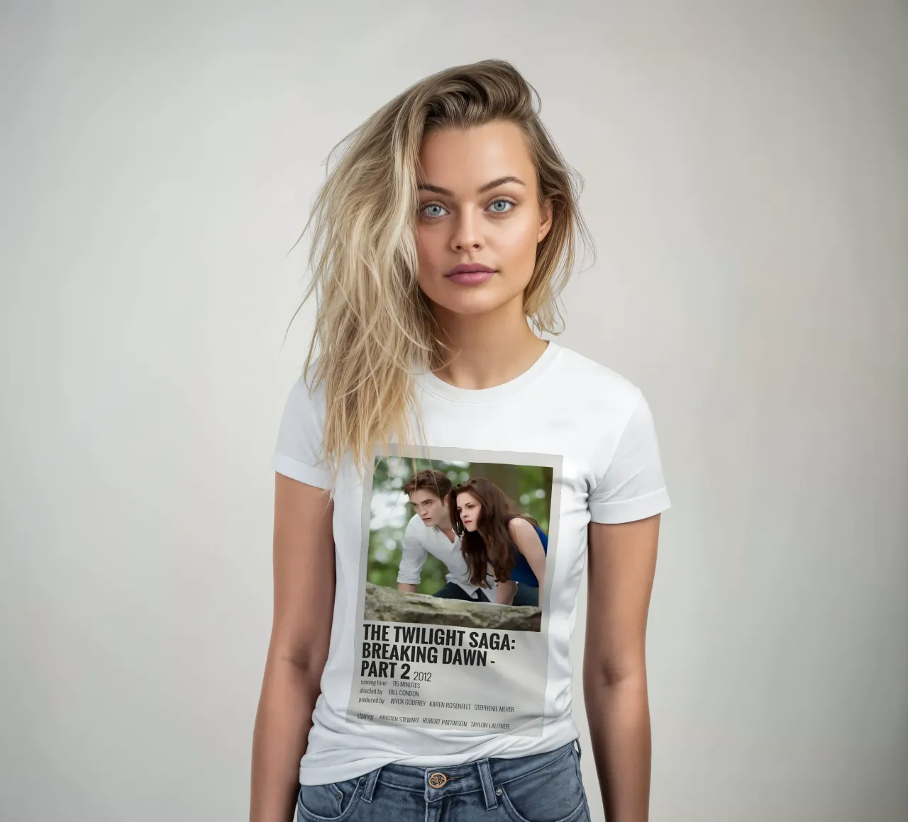 THE TWILIGHT SAGA BREAKING DAWN - PART 2 2012 t-shirt da donna da MVFminimalist