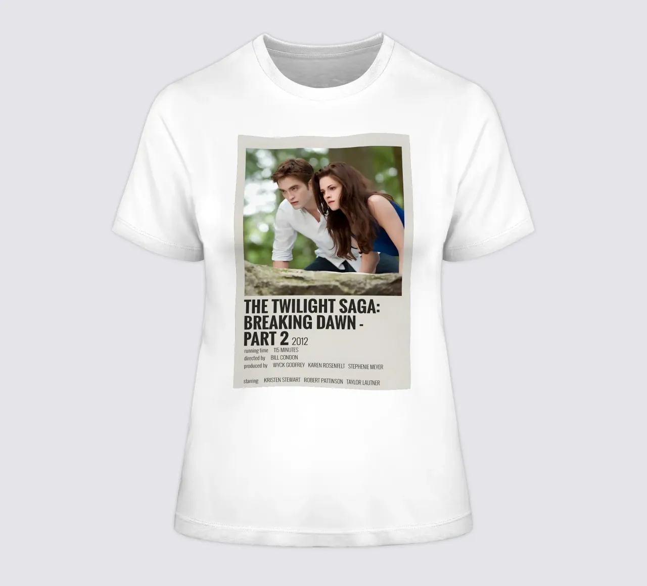 THE TWILIGHT SAGA BREAKING DAWN - PART 2 2012 t-shirt da donna da MVFminimalist