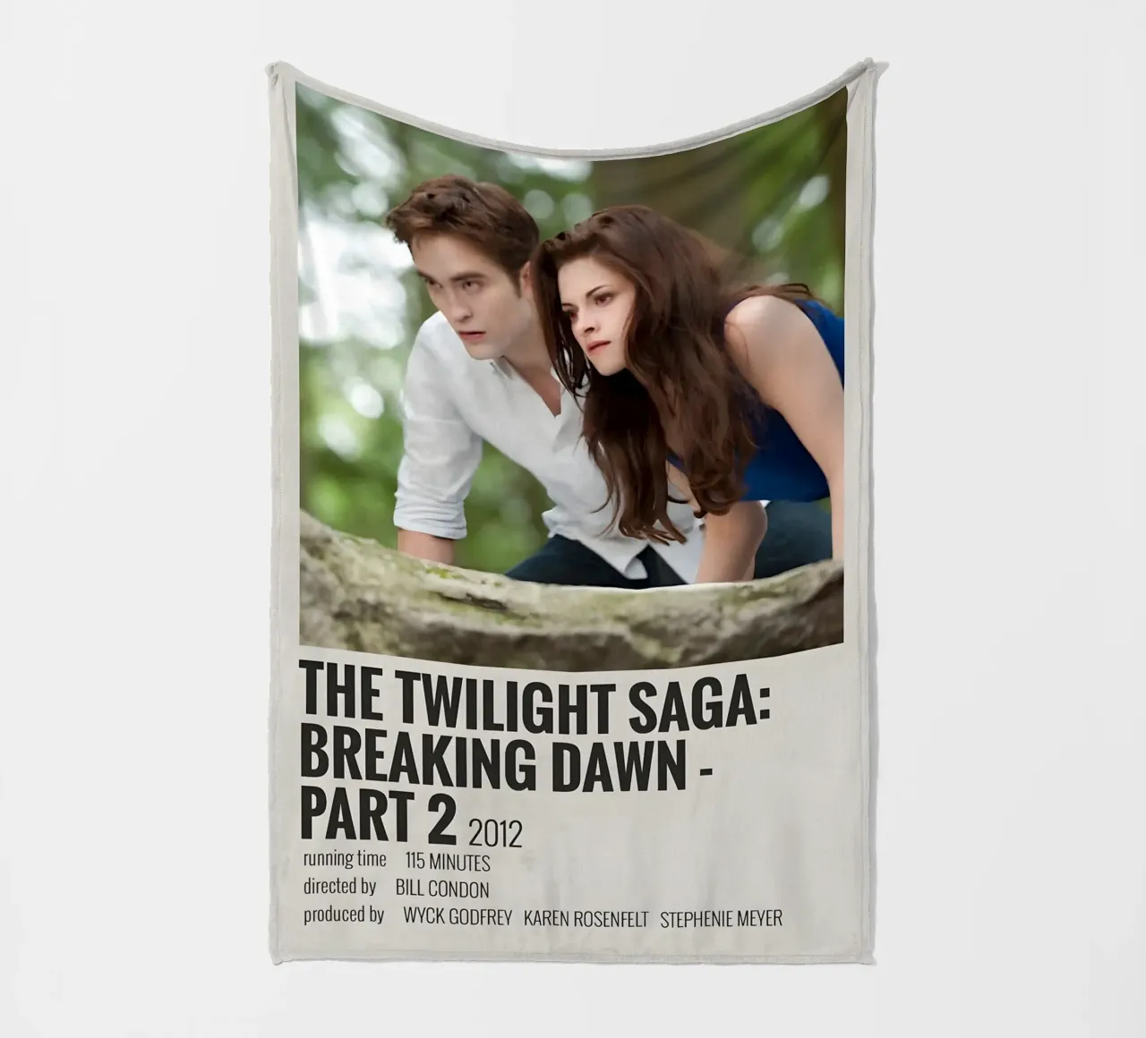 THE TWILIGHT SAGA BREAKING DAWN - PART 2 2012 coperta in pile da MVFminimalist