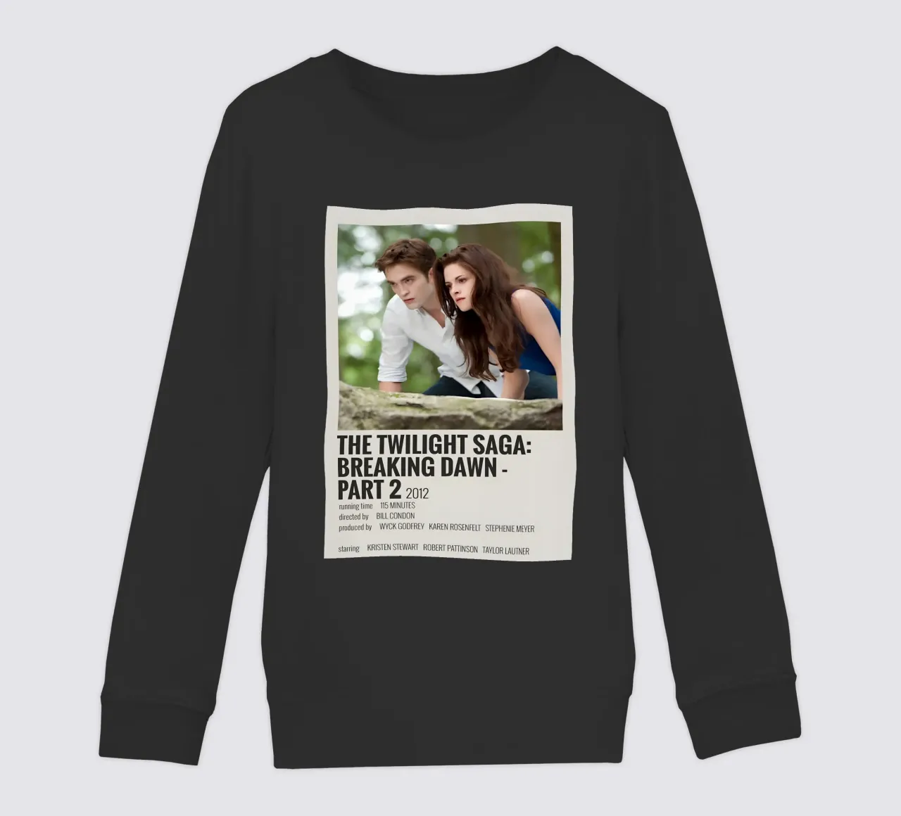 THE TWILIGHT SAGA BREAKING DAWN - PART 2 2012 felpa bambino da MVFminimalist
