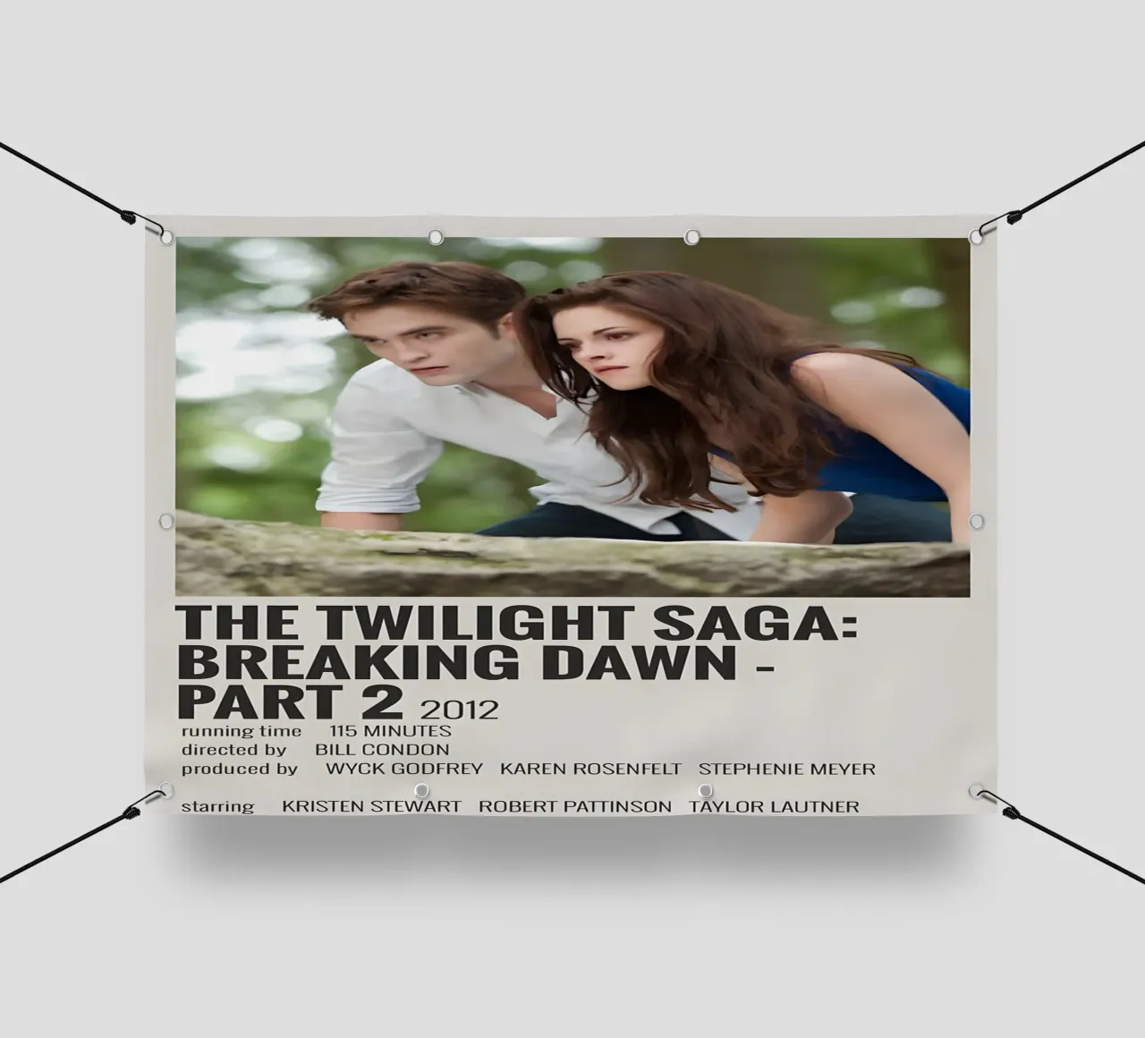 THE TWILIGHT SAGA BREAKING DAWN - PART 2 2012 telo in pvc da MVFminimalist