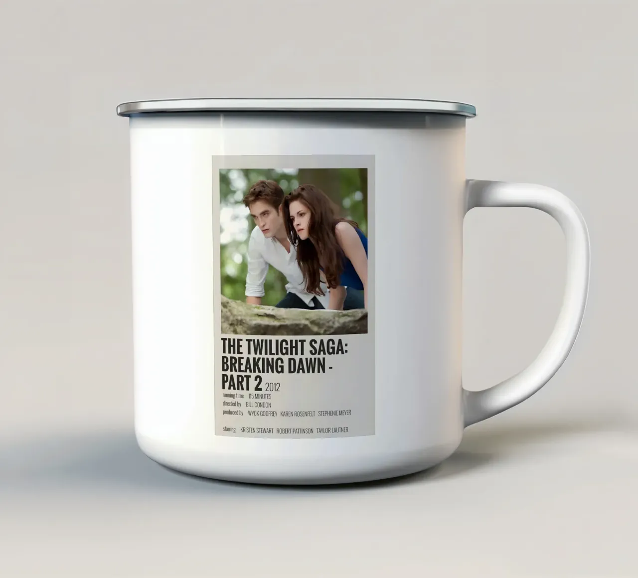 THE TWILIGHT SAGA BREAKING DAWN - PART 2 2012 tazza in smalto da MVFminimalist