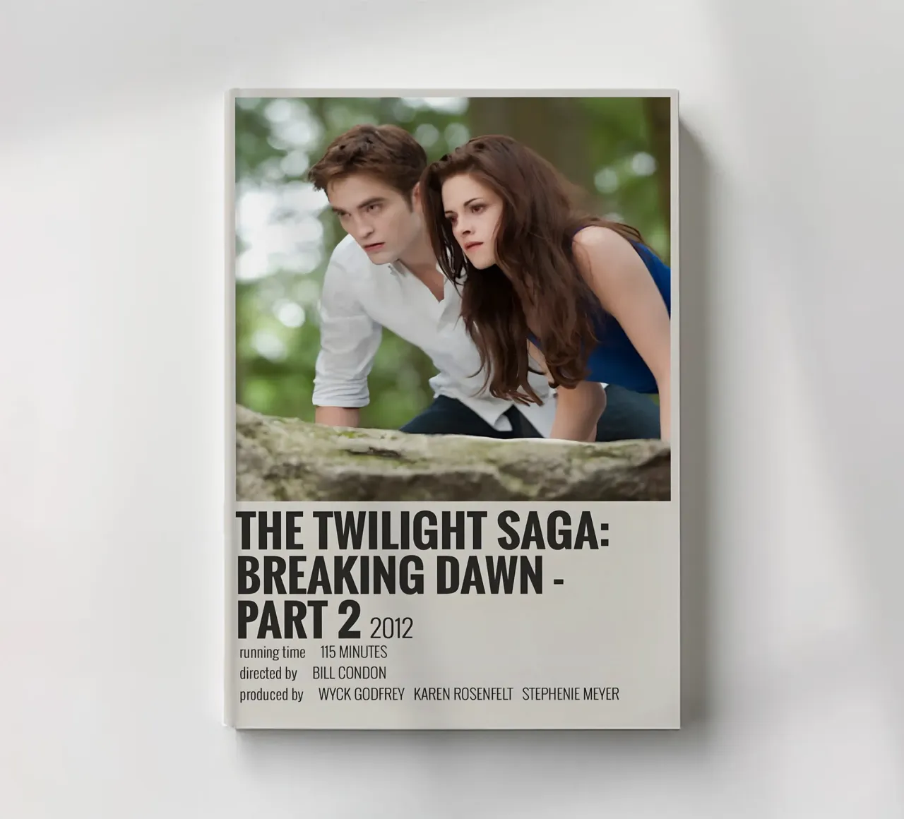 THE TWILIGHT SAGA BREAKING DAWN - PART 2 2012 notebook by MVFminimalist