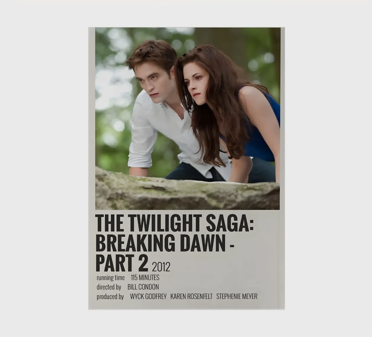 THE TWILIGHT SAGA BREAKING DAWN - PART 2 2012 notebook by MVFminimalist