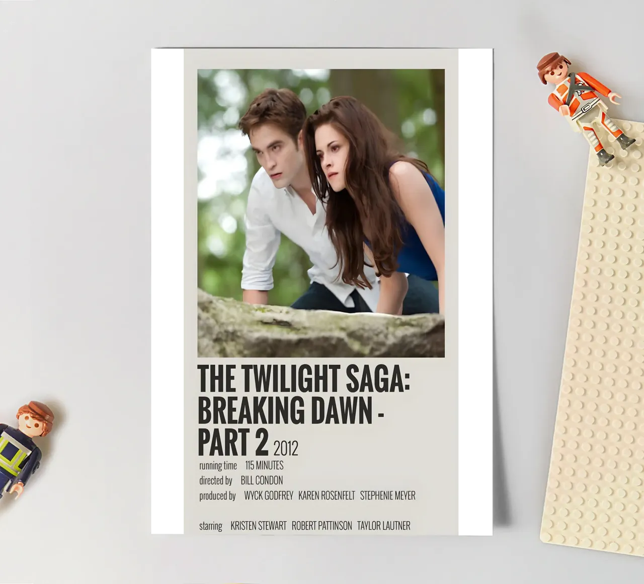 THE TWILIGHT SAGA BREAKING DAWN - PART 2 2012 foglio adesivo da MVFminimalist