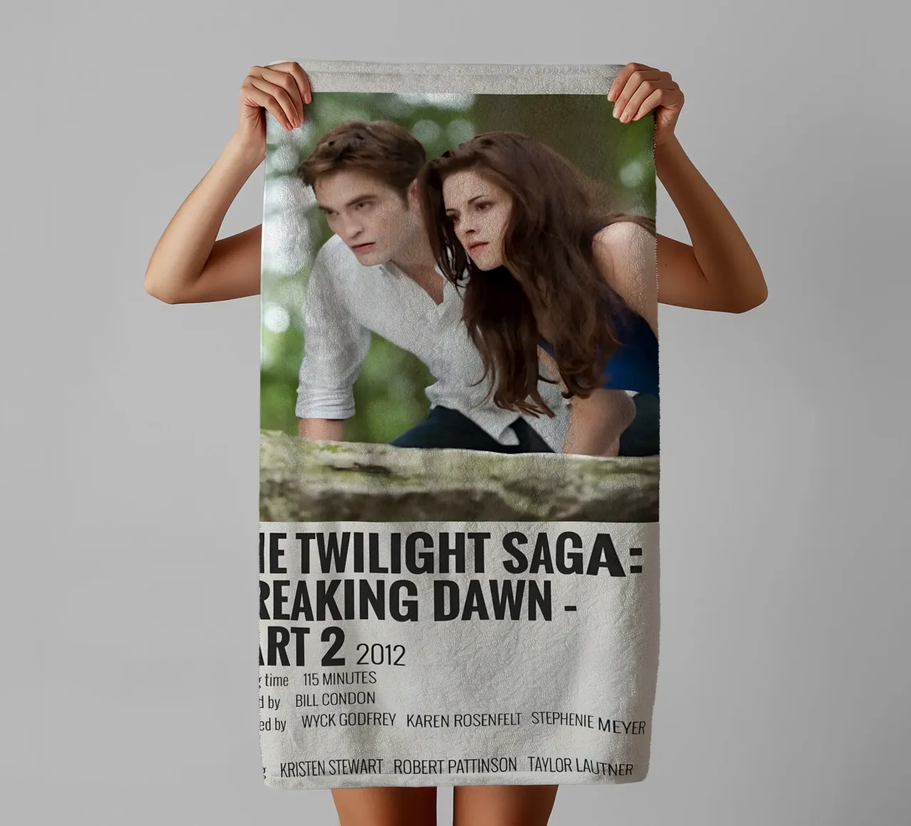 THE TWILIGHT SAGA BREAKING DAWN - PART 2 2012 asciugamano da bagno da MVFminimalist