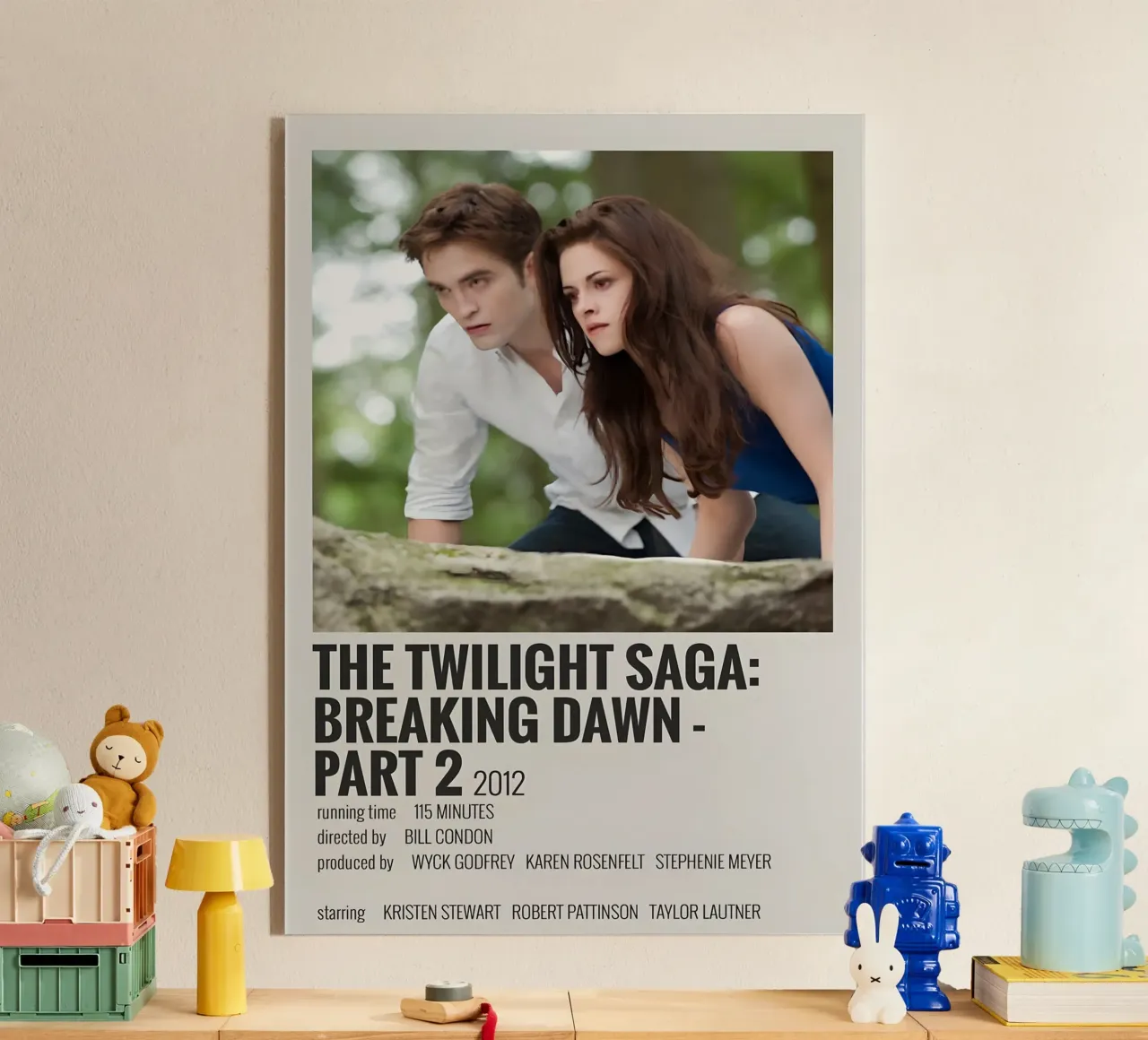 THE TWILIGHT SAGA BREAKING DAWN - PART 2 2012 plexiglass da MVFminimalist